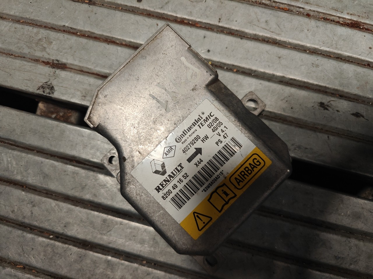 Airbag Module RENAULT CLIO III (BR0/1, CR0/1) | 05 - 
