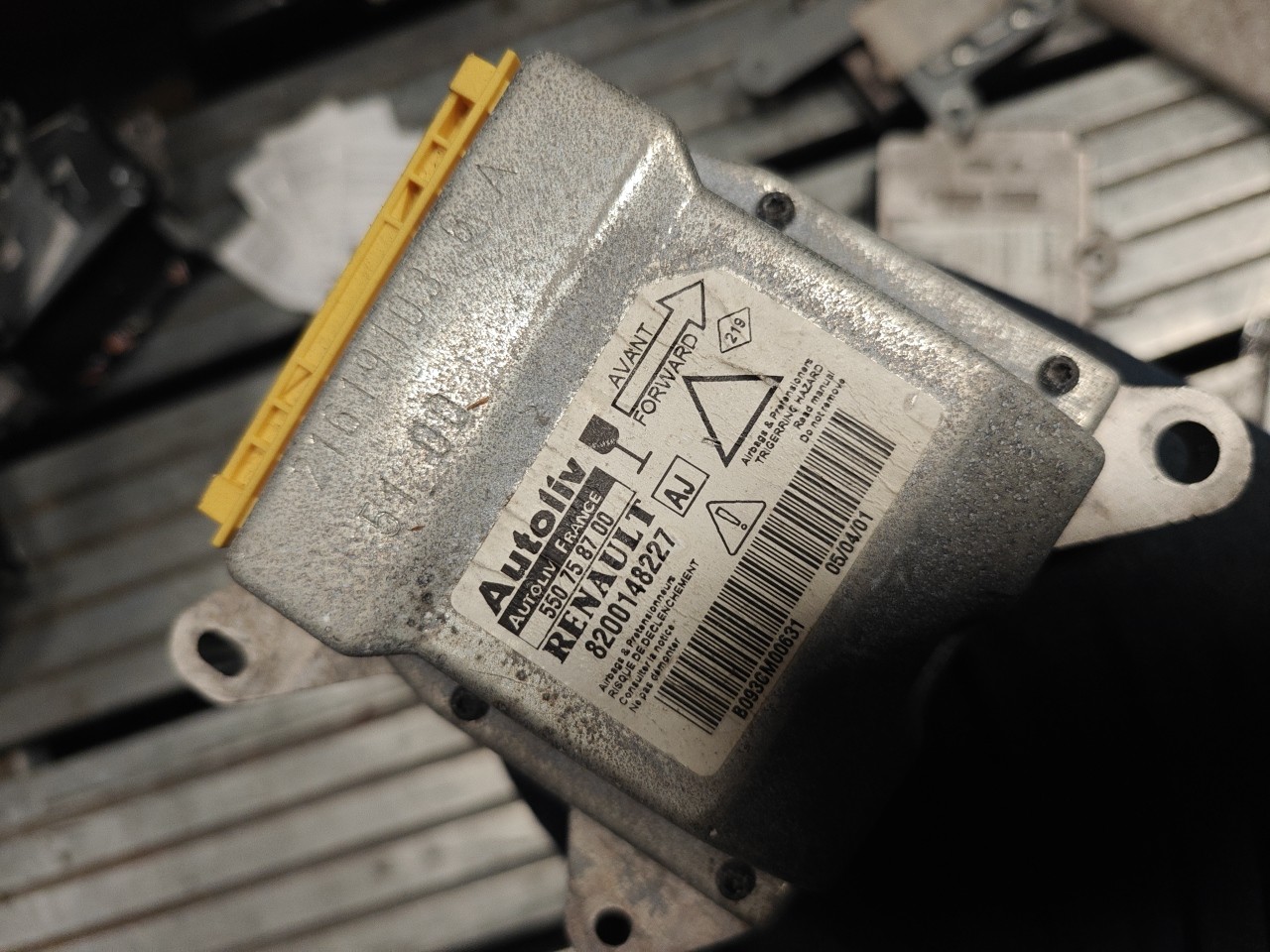 Airbag Module RENAULT CLIO III (BR0/1, CR0/1) | 05 - 
