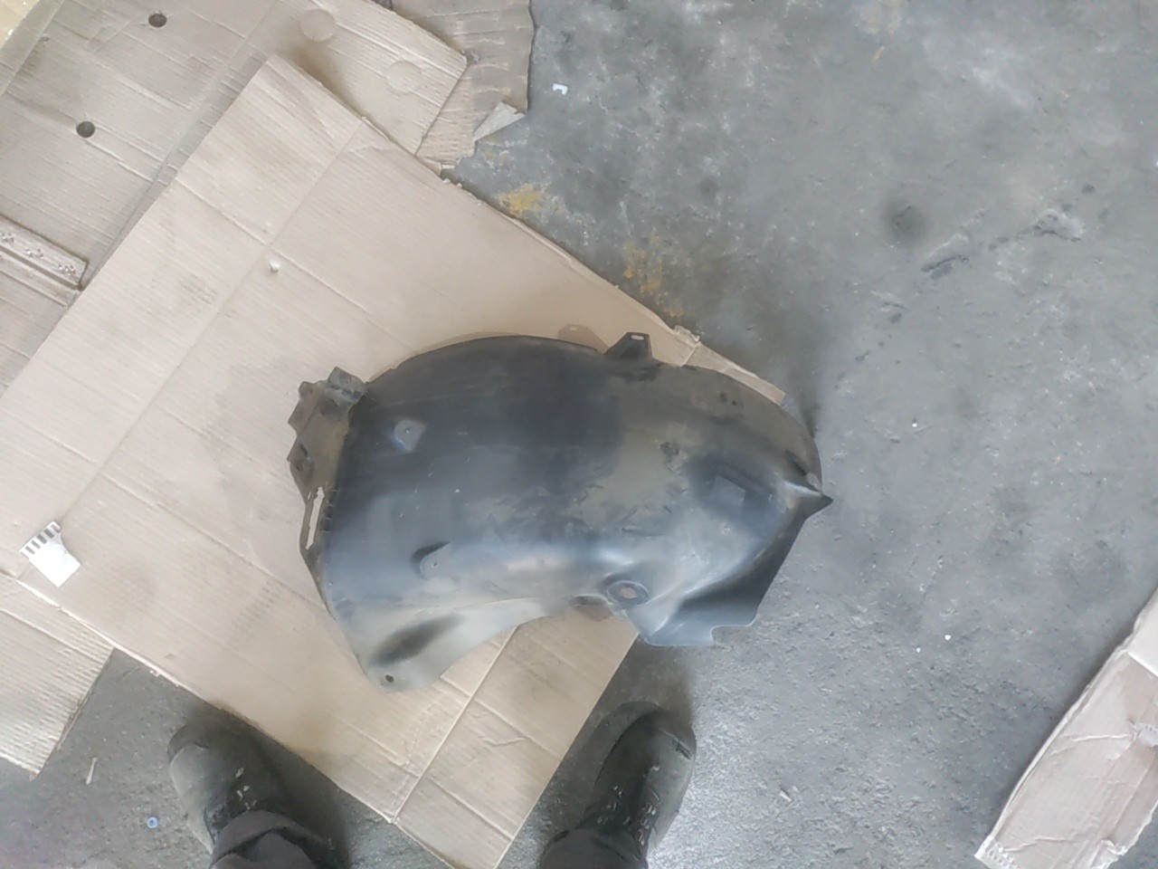 Parte de Trás da Cava de Roda Frente Esquerda RENAULT MODUS / GRAND MODUS (F/JP0_) | 04 - 