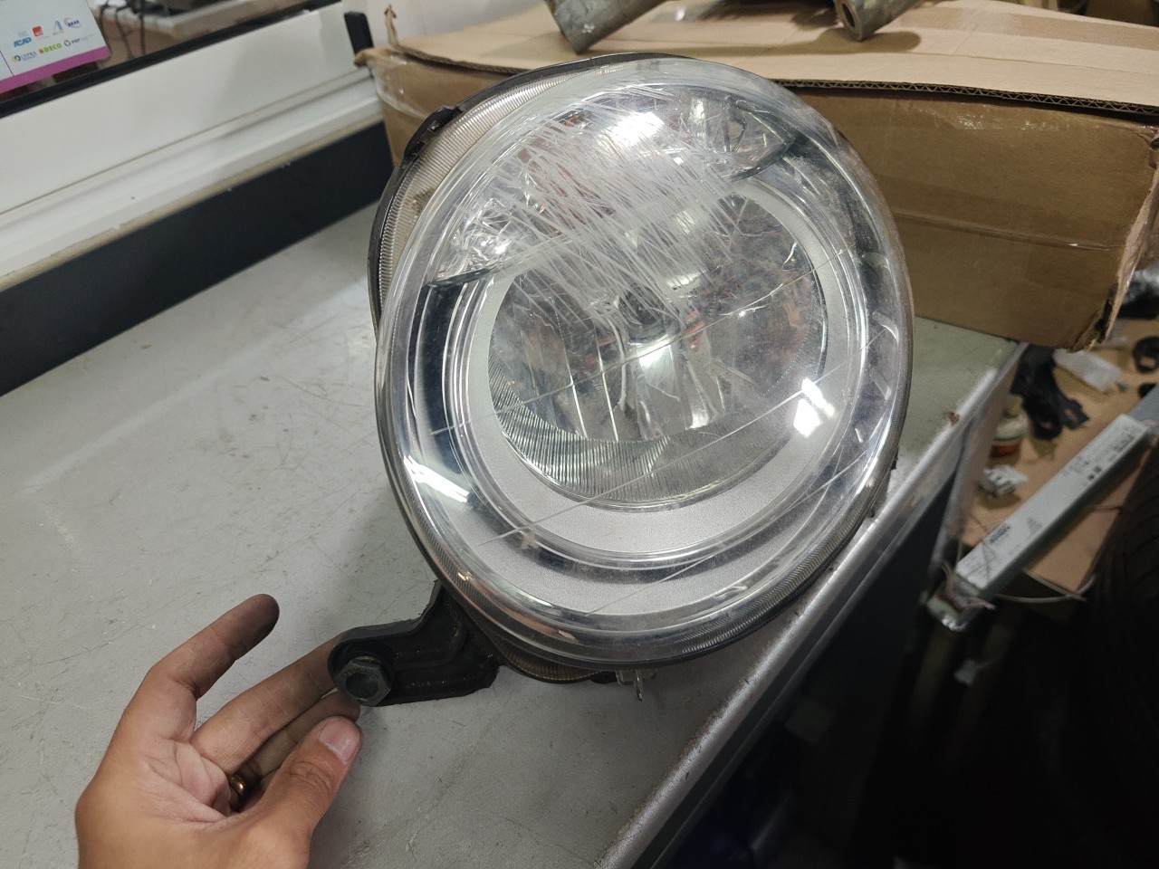 Farol Frente Esquerdo / Otica Esquerda FIAT 500 C (312_) | 09 -  Imagem-2