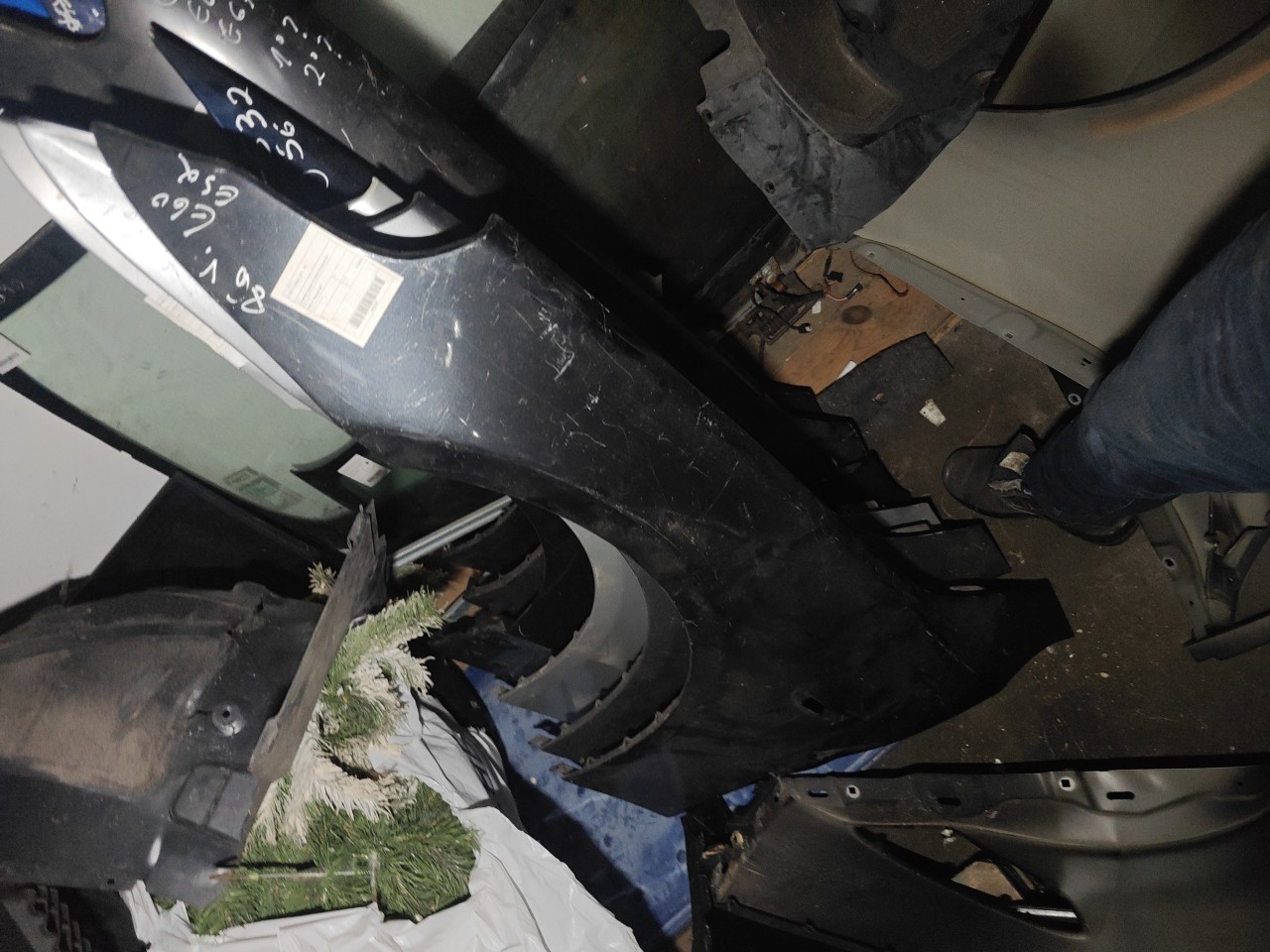 Guarda Lamas Frente Esquerdo BMW 5 (E60) | 01 - 10
