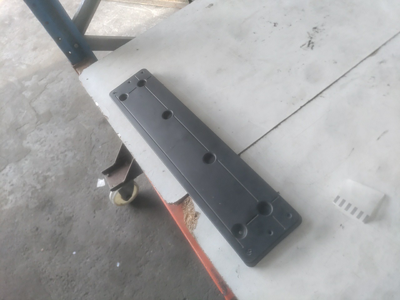 Placa da Matricula Frente BMW 4 Gran Coupe i4 G26 2020 -