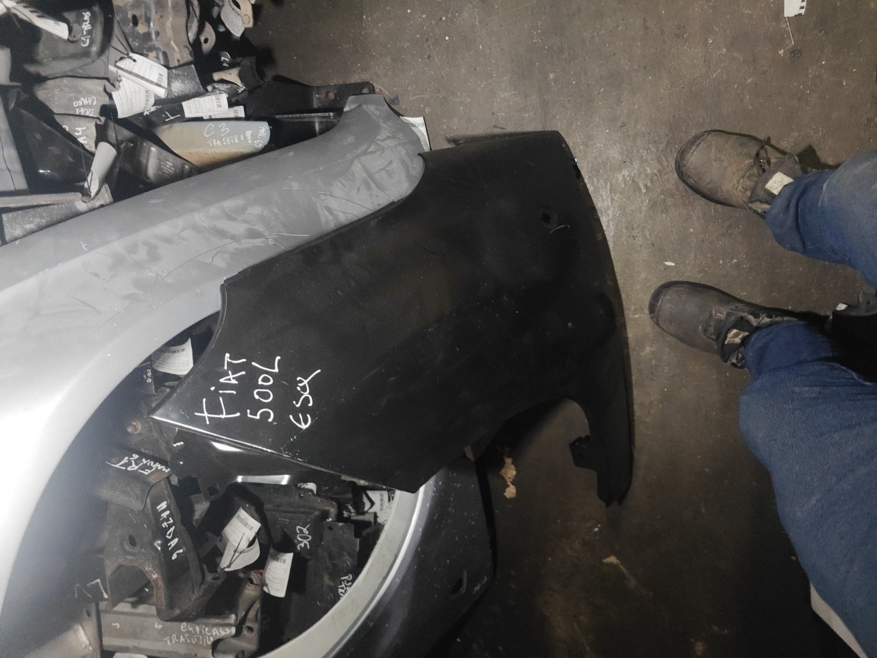 Guarda Lamas Frente Esquerdo FIAT 500L (351_, 352_) | 12 - 