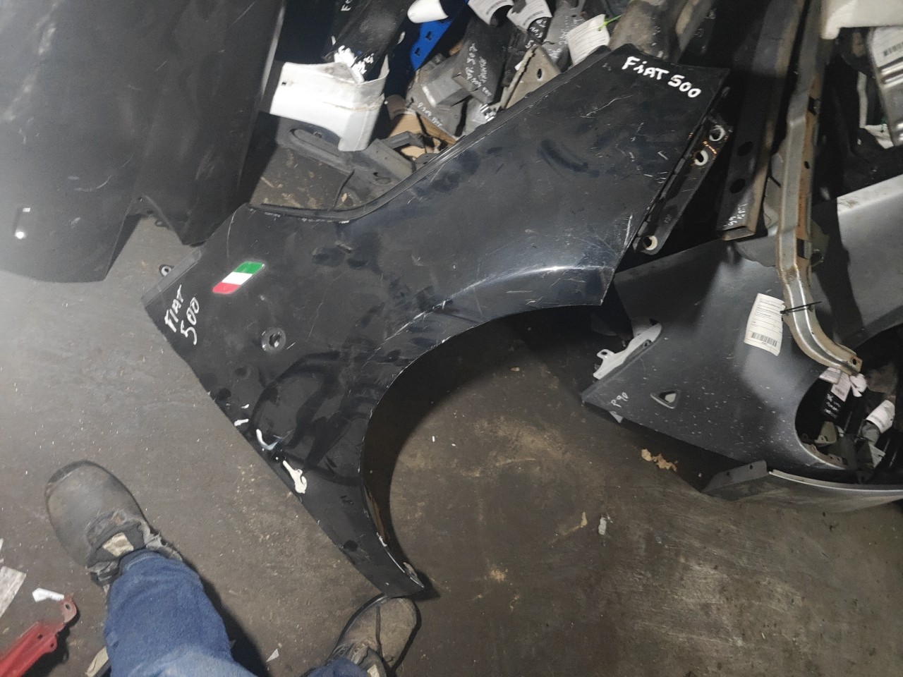 Guarda Lamas Frente Direito FIAT 500 (312_) | 07 - 