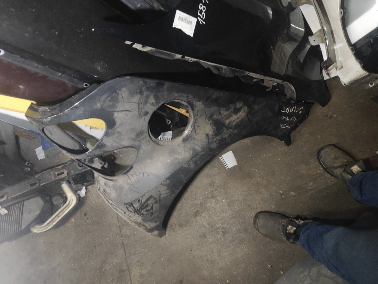 Guarda Lamas Tras Direito SMART FORTWO Coupé (451) | 07 - 