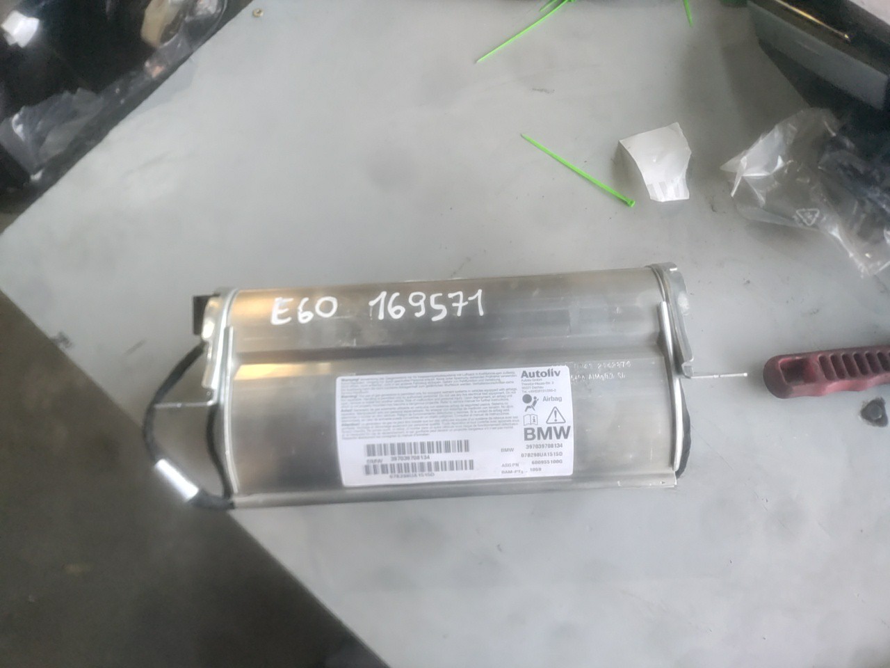 Airbag do Passageiro / Tablier BMW 5 (E60) | 01 - 10