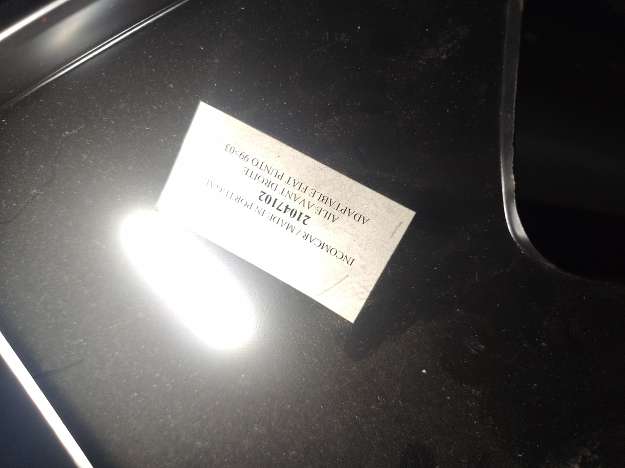 Guarda Lamas Frente Direito FIAT PUNTO (188_) | 99 - 12 Imagem-9 Guarda Lamas Frente Direito FIAT PUNTO (188_) | 99 - 12 Imagem-9