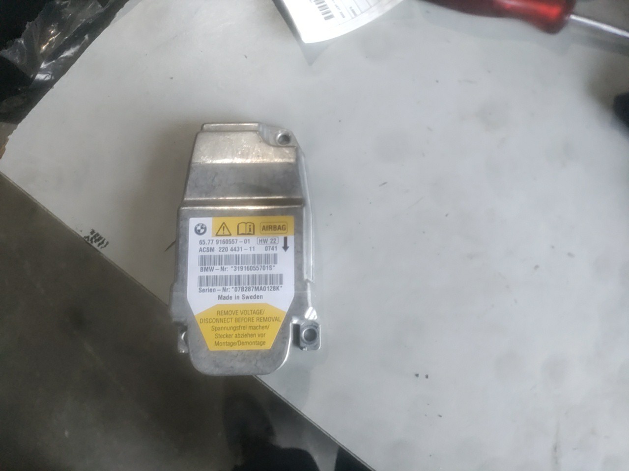 Centralina de Airbags BMW 5 (E60) | 01 - 10