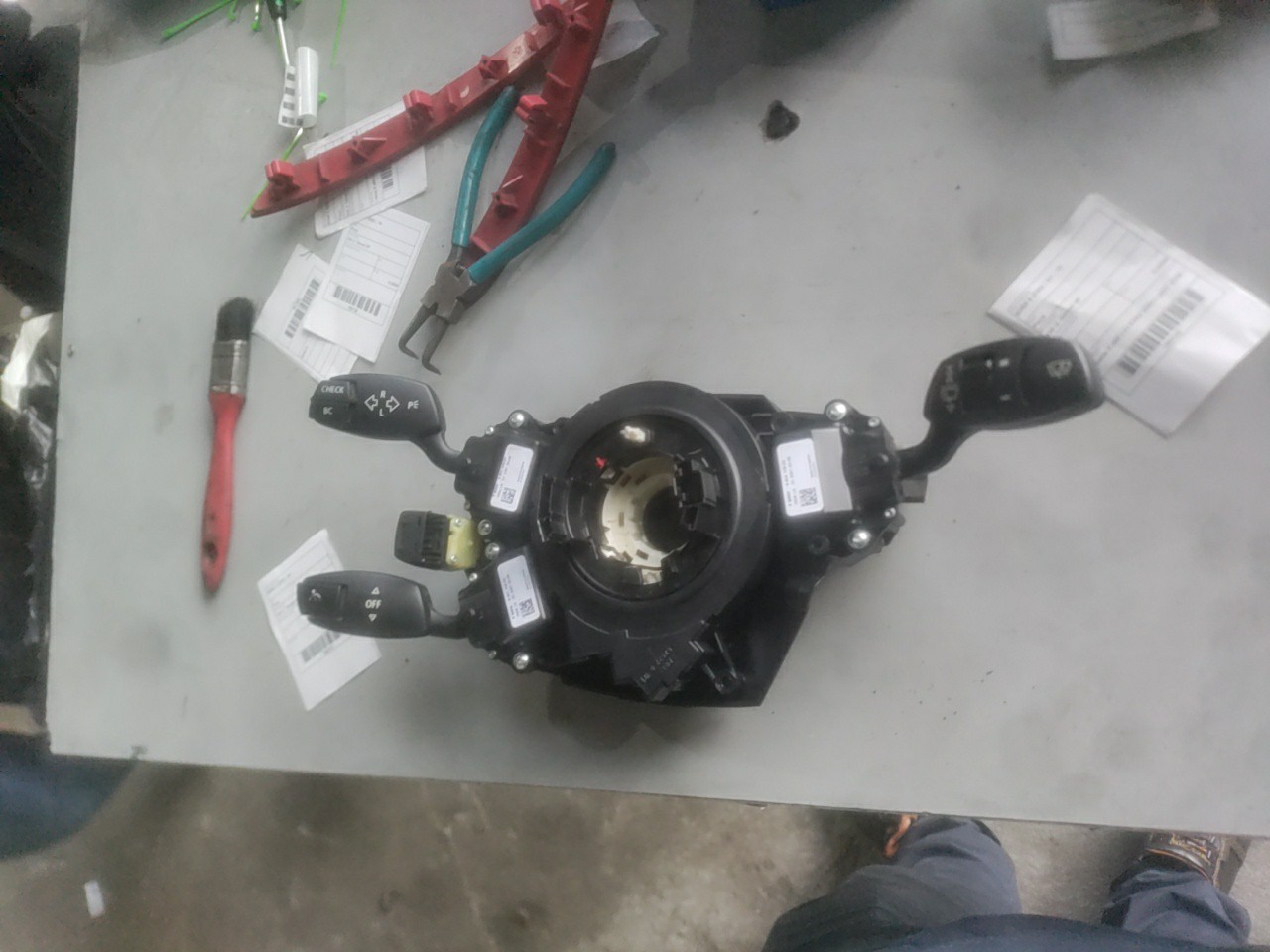 Fita de Airbag com Comutador luzes e limpa vidros BMW 5 (E60) | 01 - 10