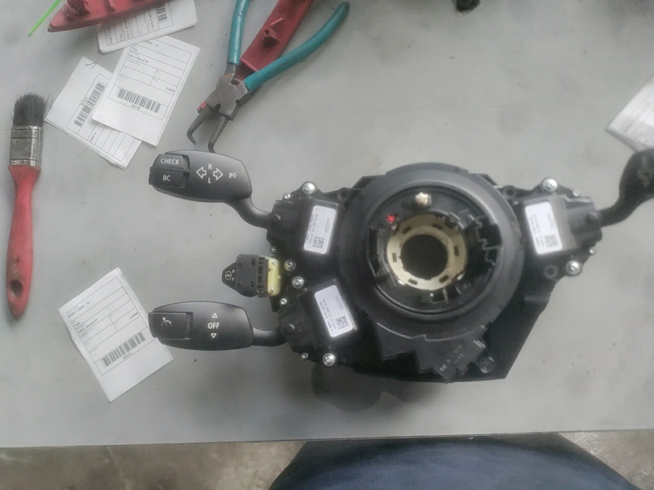 Fita de Airbag com Comutador luzes e limpa vidros BMW 5 (E60) | 01 - 10 Imagem-2