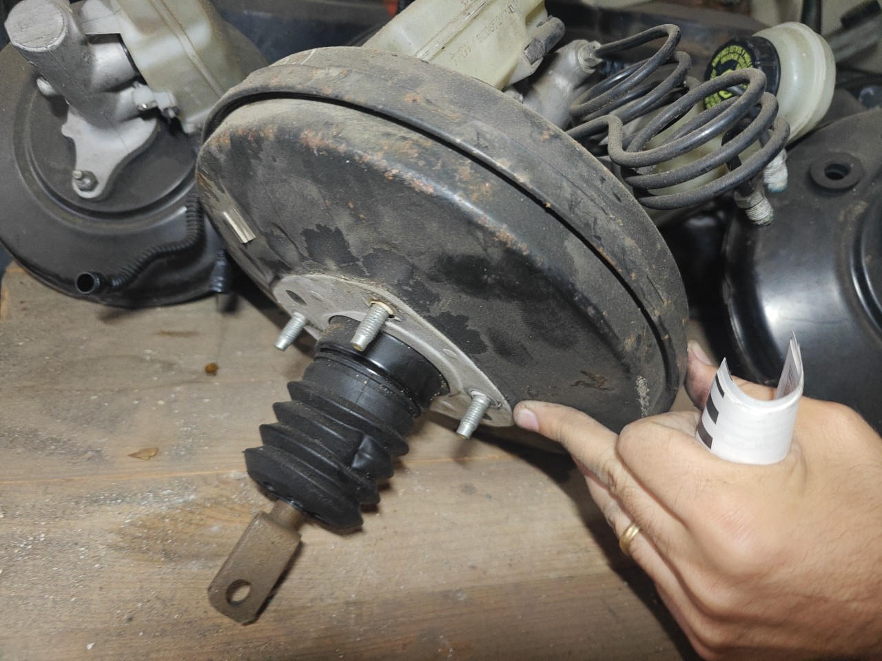 Servofreio MITSUBISHI COLT Caixa/Hatchback (Z3_V) | 04 - 12 Imagem-3 Servofreio MITSUBISHI COLT Caixa/Hatchback (Z3_V) | 04 - 12 Imagem-3