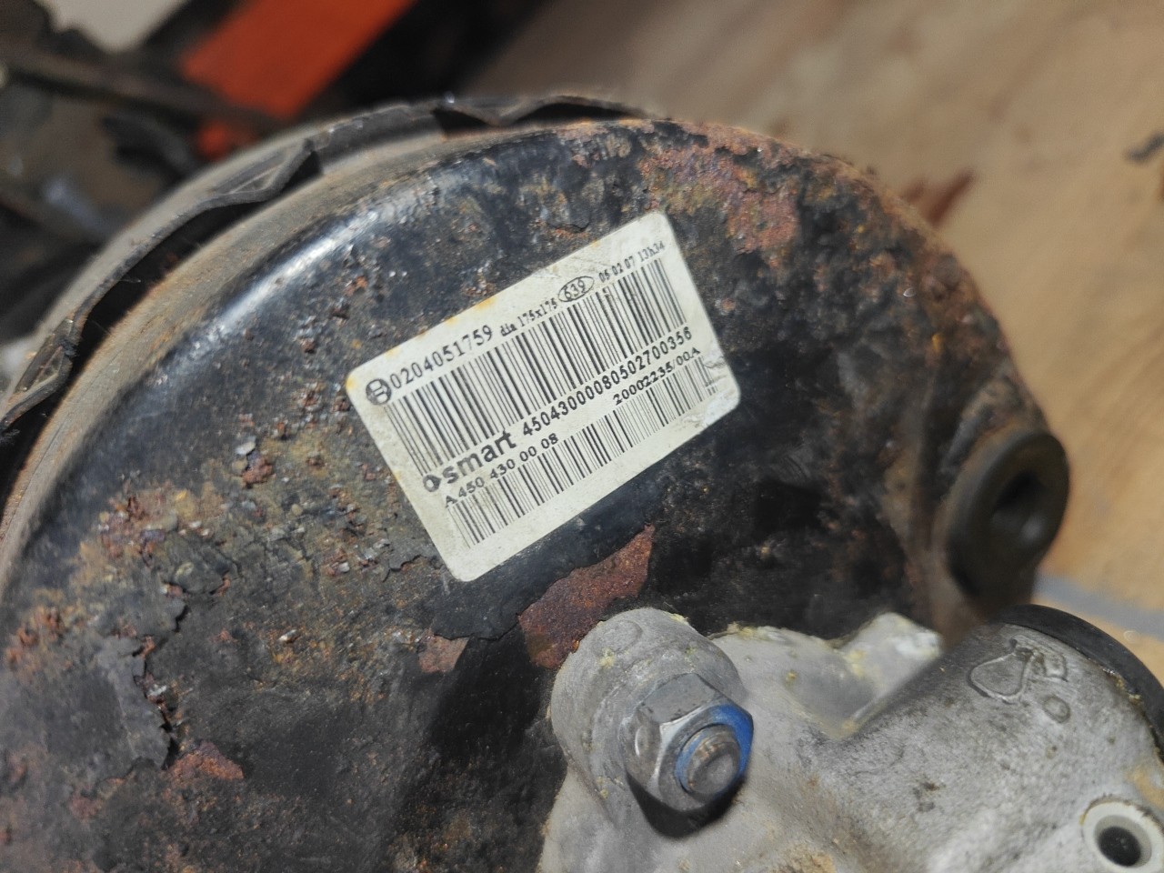 Servofreio SMART FORTWO Cabrio (451) | 07 - 