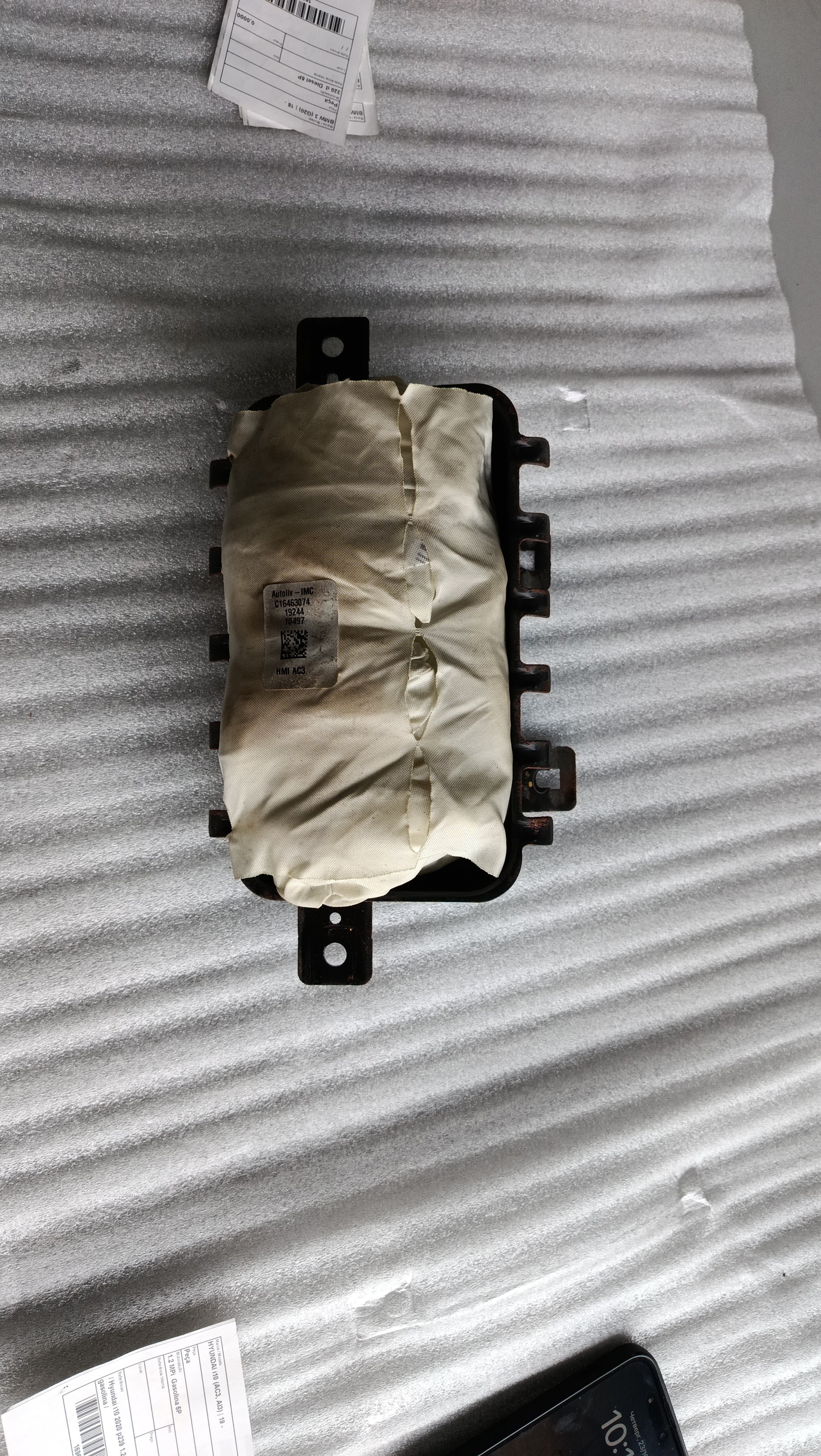 Airbag do Passageiro / Tablier HYUNDAI i10 (AC3, AI3) | 19 - 