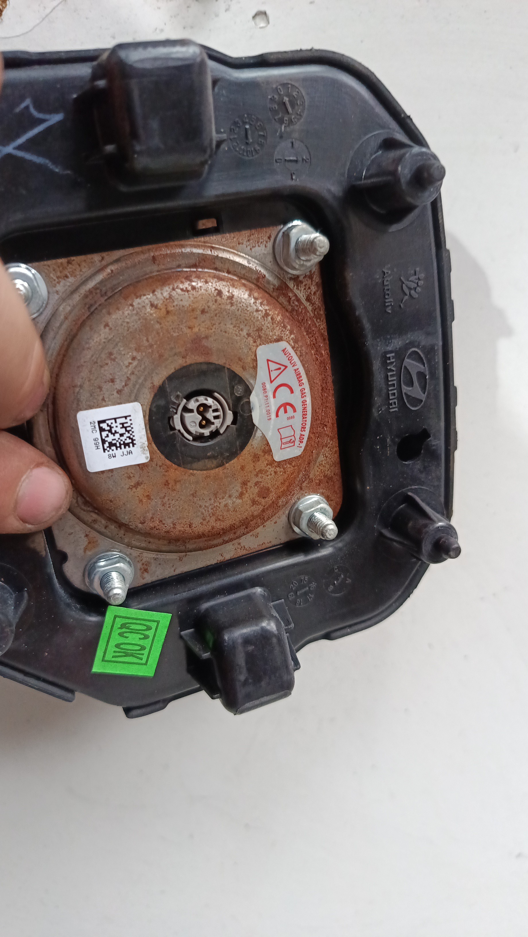 Airbag do Volante / Condutor HYUNDAI i10 (AC3, AI3) | 19 -  Imagem-7