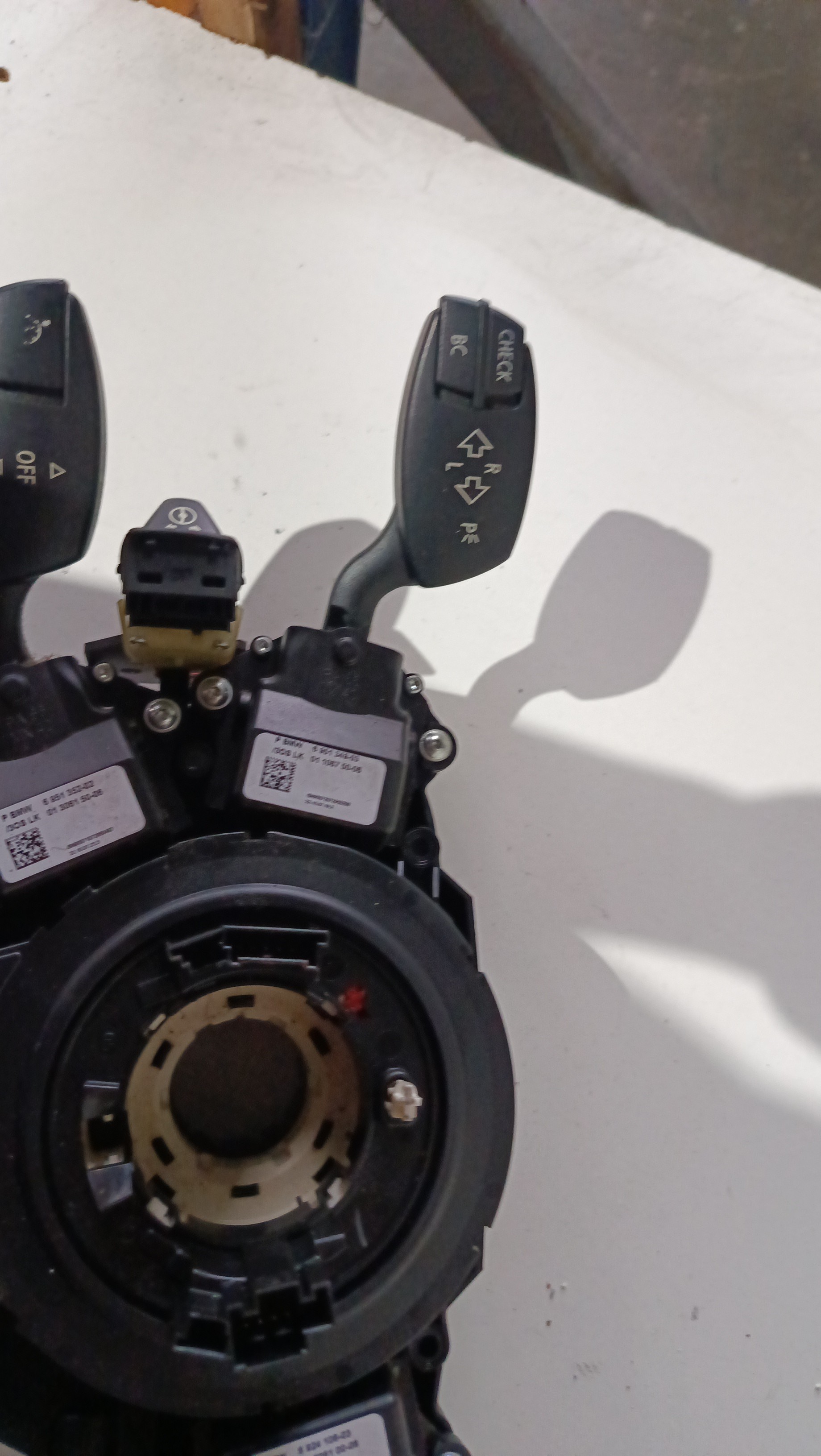 Fita de Airbag com Comutador luzes e limpa vidros BMW 5 (E60) | 01 - 10 Imagem-11