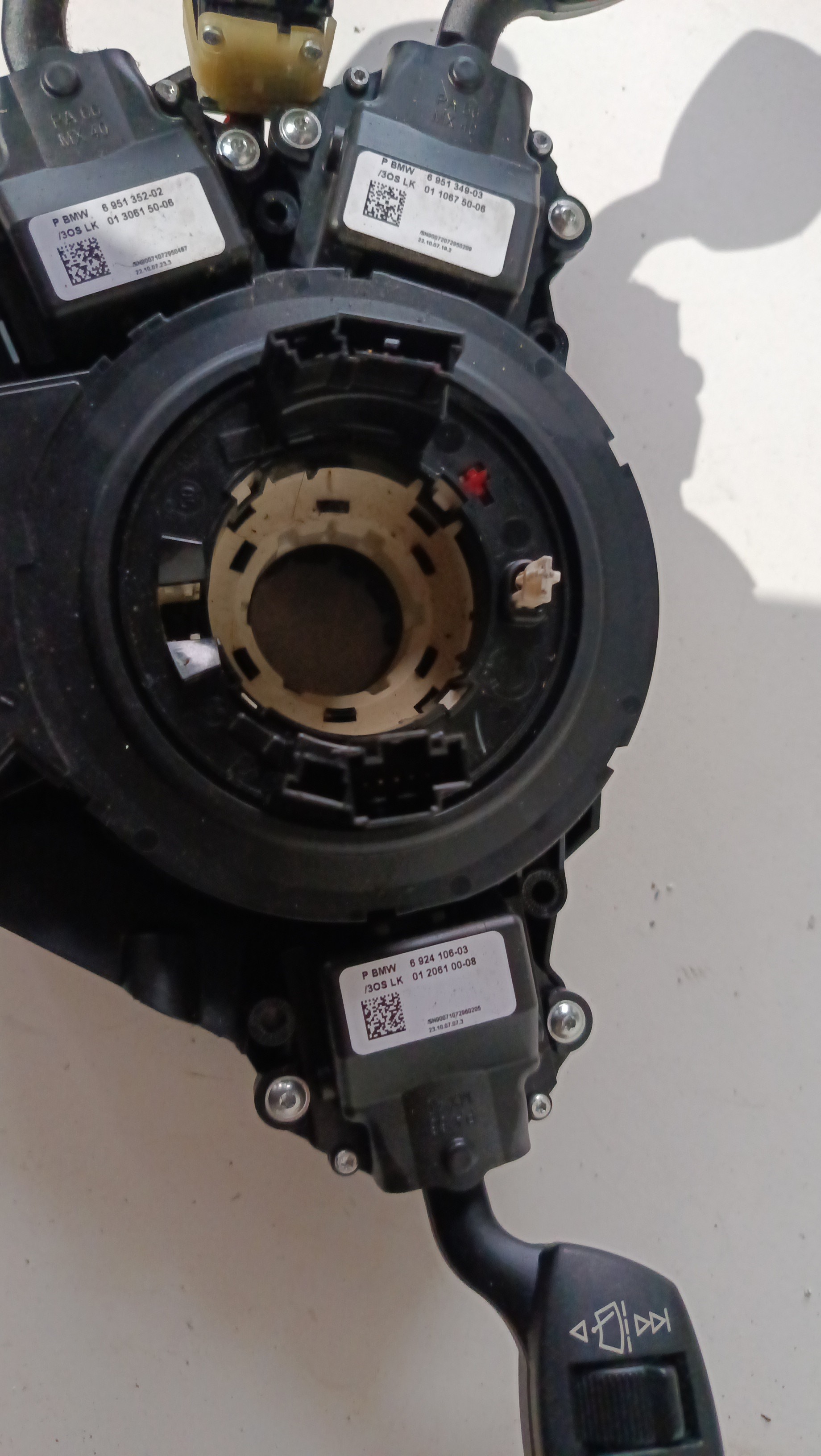 Fita de Airbag com Comutador luzes e limpa vidros BMW 5 (E60) | 01 - 10 Imagem-13