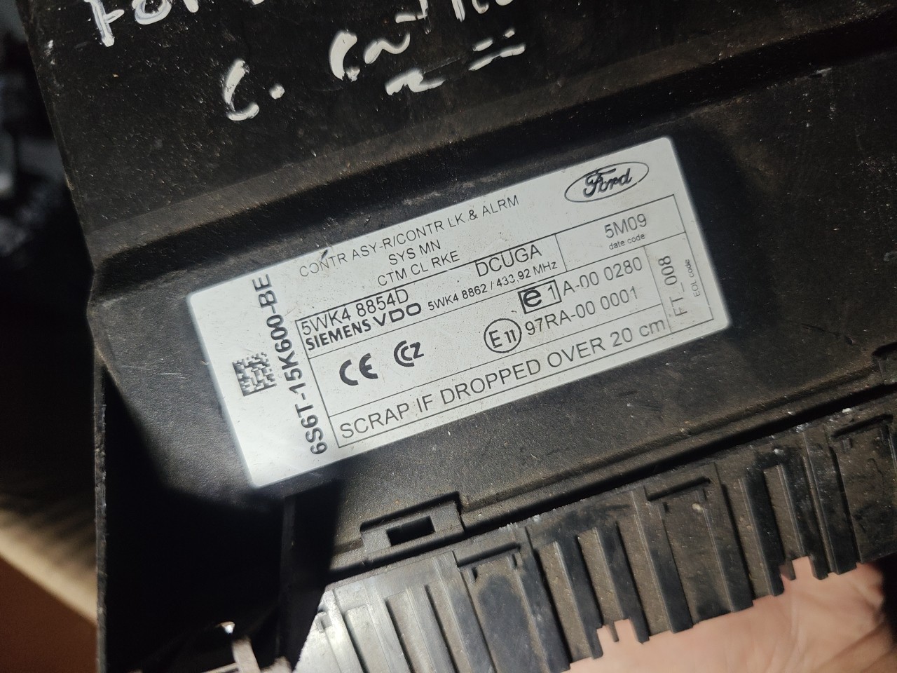 Modulo Eletrico FORD FIESTA VI (CB1, CCN) | 08 -  Imagem-1