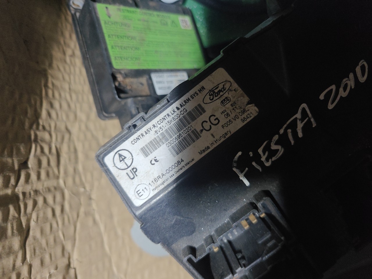 Modulo Eletrico FORD FIESTA VI (CB1, CCN) | 08 -  Imagem-1