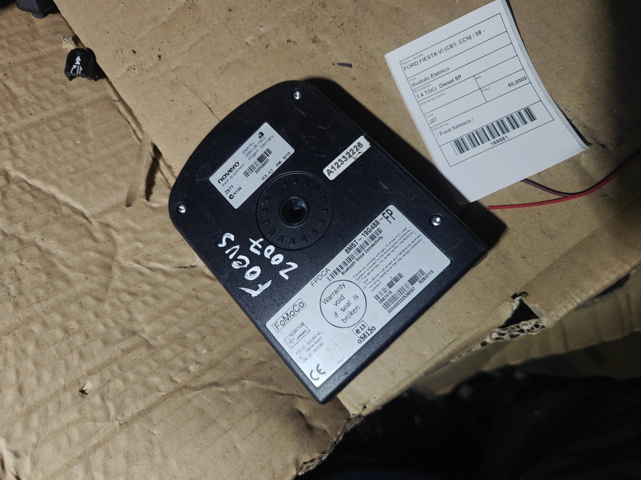 Modulo Eletrico FORD FIESTA VI (CB1, CCN) | 08 - 