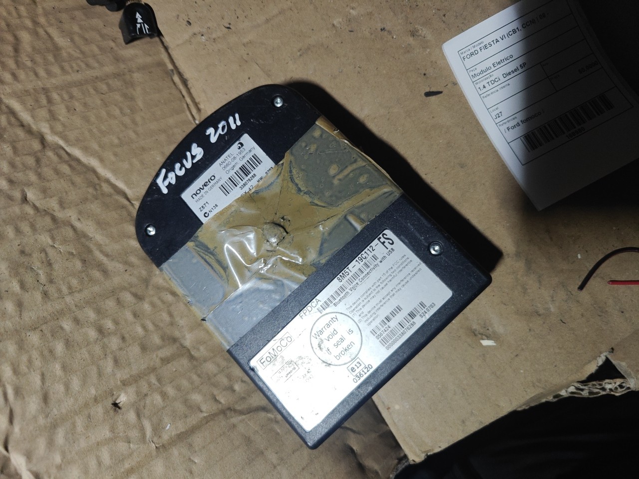 Modulo Eletrico FORD FIESTA VI (CB1, CCN) | 08 - 