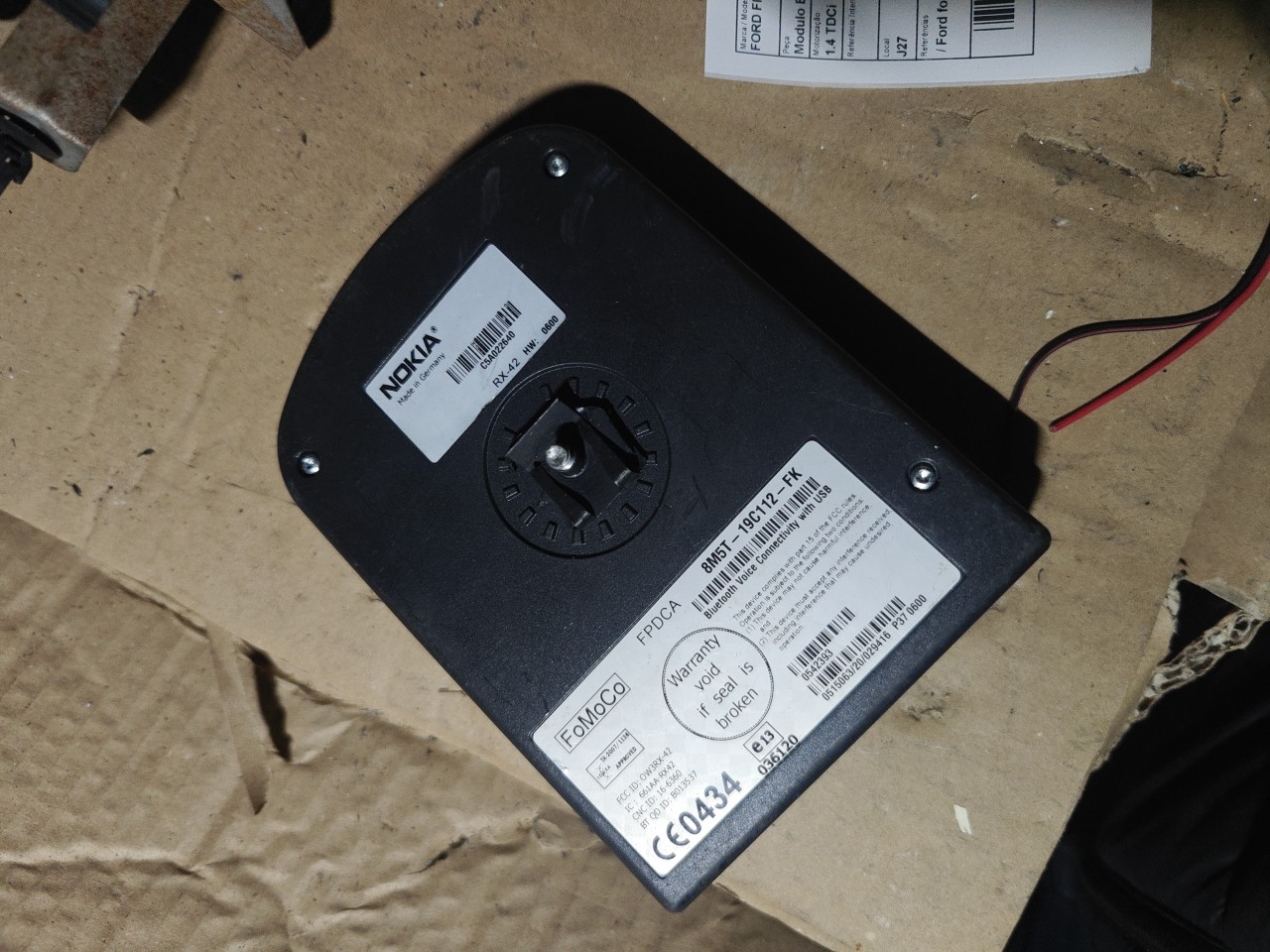 Modulo Eletrico FORD FIESTA VI (CB1, CCN) | 08 - 