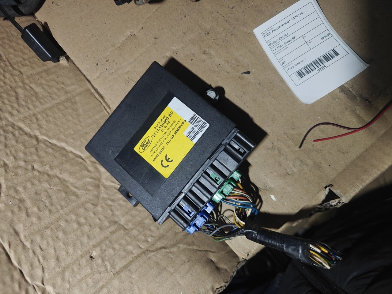 Modulo Eletrico FORD FIESTA VI (CB1, CCN) | 08 - 