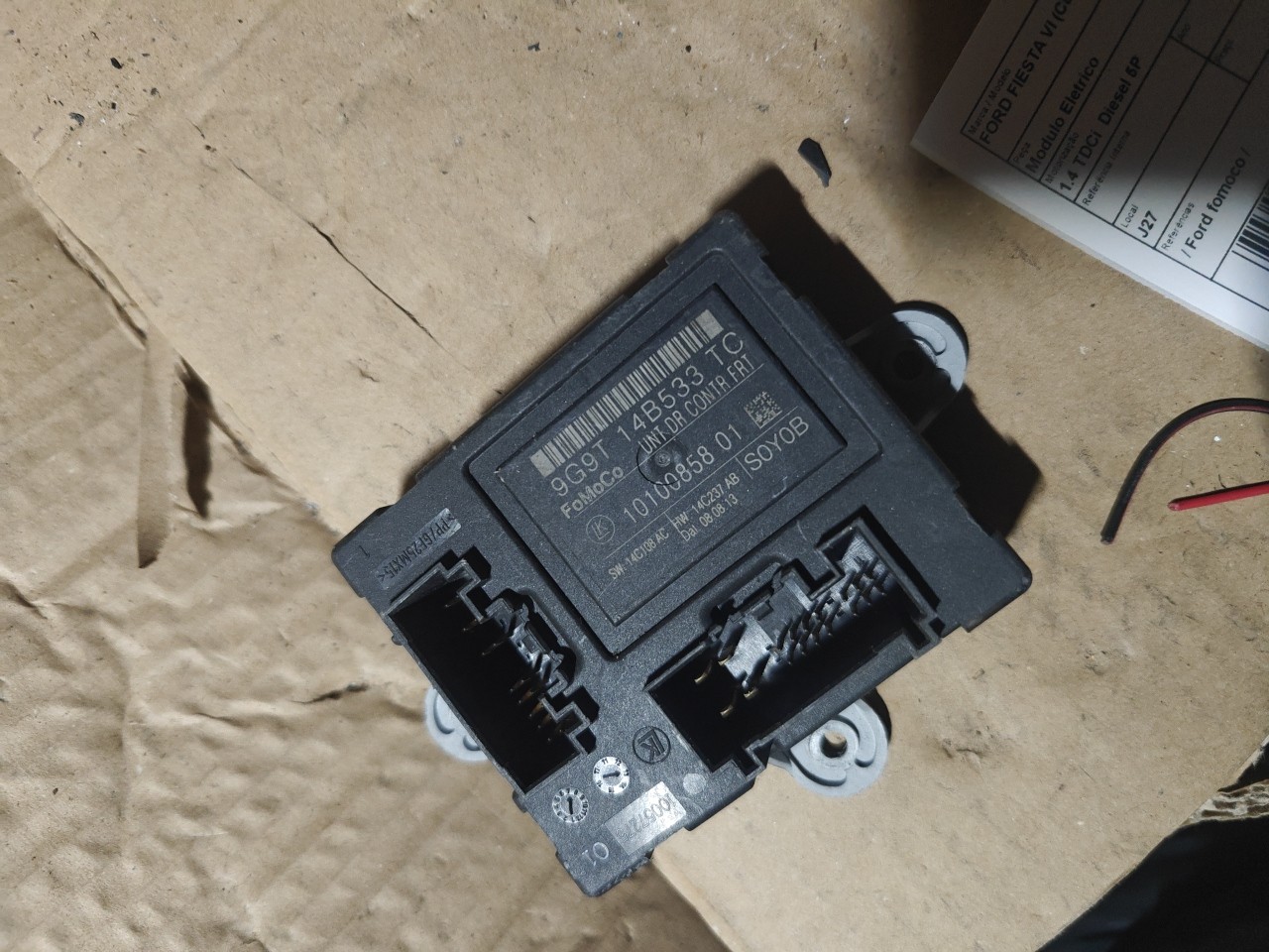 Modulo Eletrico FORD FIESTA VI (CB1, CCN) | 08 - 