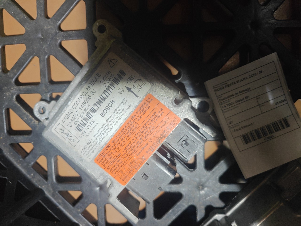 Airbag Module FORD FIESTA VI (CB1, CCN) | 08 -  Imagem-0 Airbag Module FORD FIESTA VI (CB1, CCN) | 08 -  Imagem-0