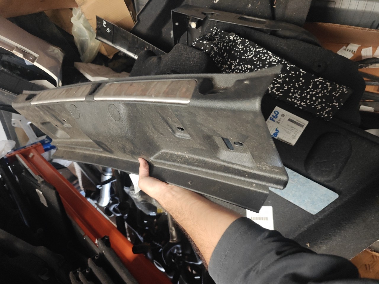 Plastico do Engate / Trinco do fecho da Mala BMW 4 Gran Coupe (F36) | 14 - 