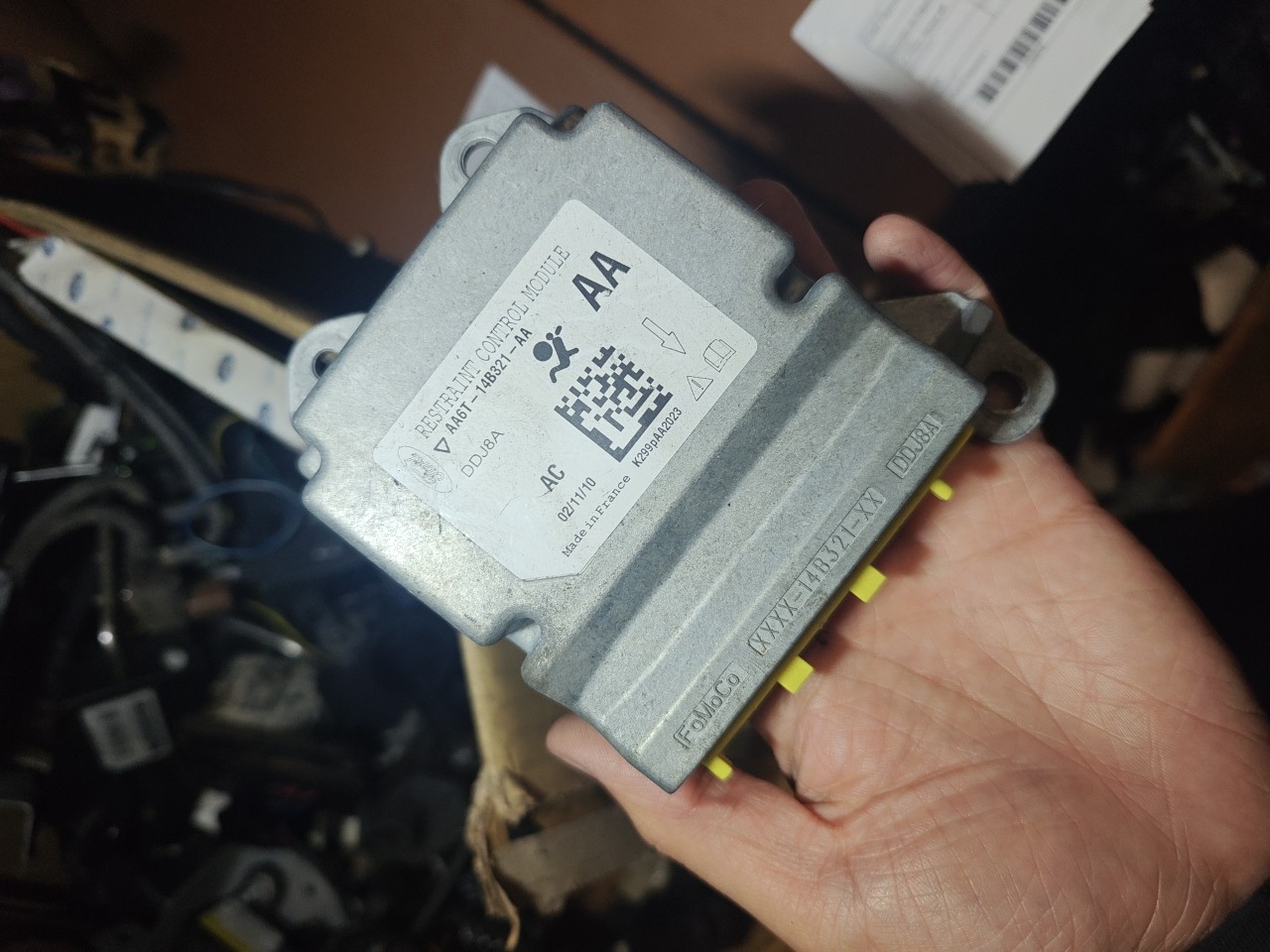 Centralina des coussins gonflables FORD FIESTA Caixa (J5_, J3_) | 96 - 