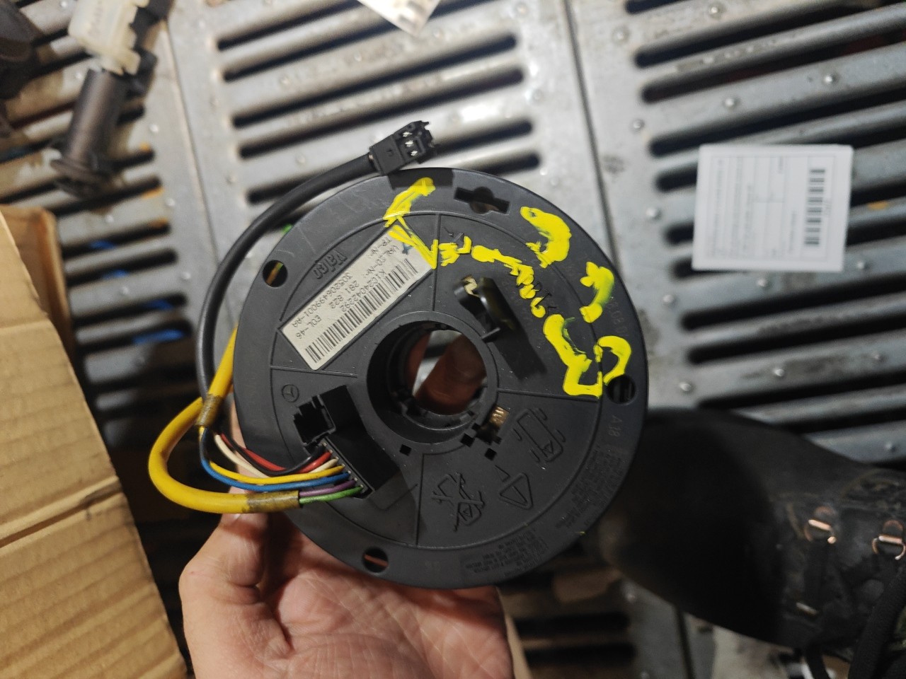 Fita de Airbag com Comutador luzes e limpa vidros MERCEDES-BENZ C-CLASS (W203) | 00 - 07