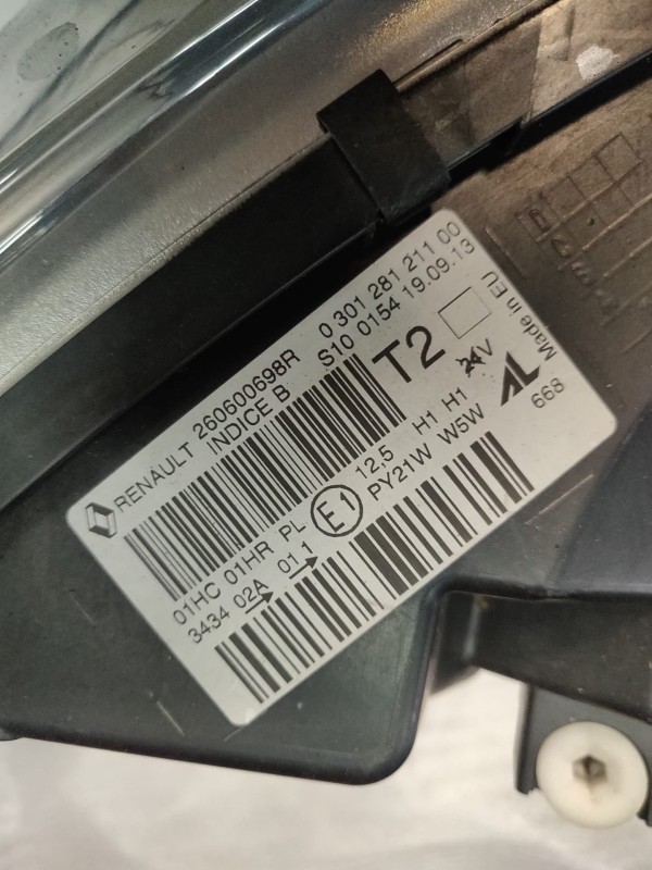 Farol Frente Esquerdo / Otica Esquerda RENAULT CAPTUR I (J5_, H5_) | 13 -  Imagem-12