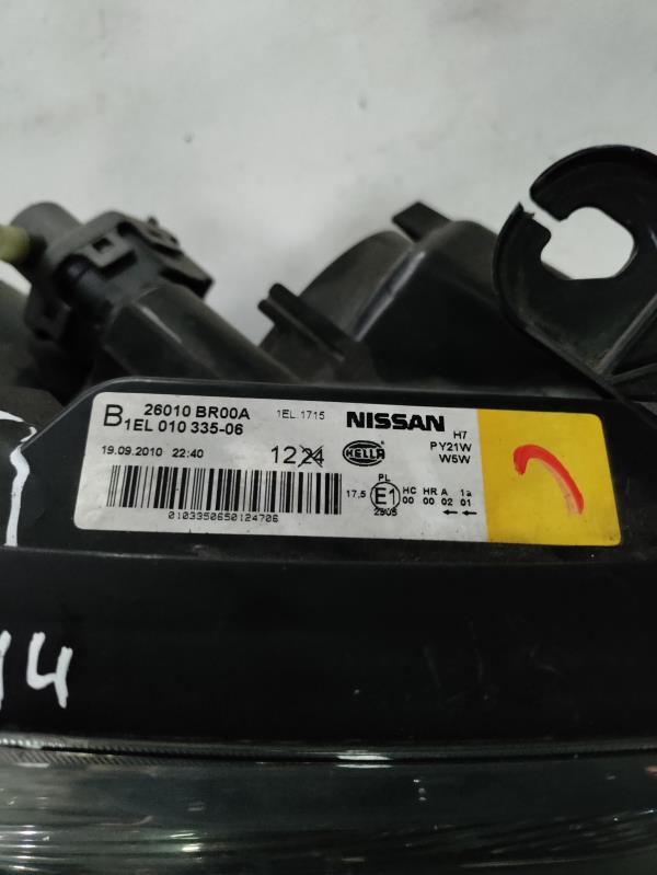 Farol Frente Direito / Otica Direita NISSAN QASHQAI / QASHQAI +2 I (J10, NJ10, JJ10E) | 06 - 14 Imagem-12