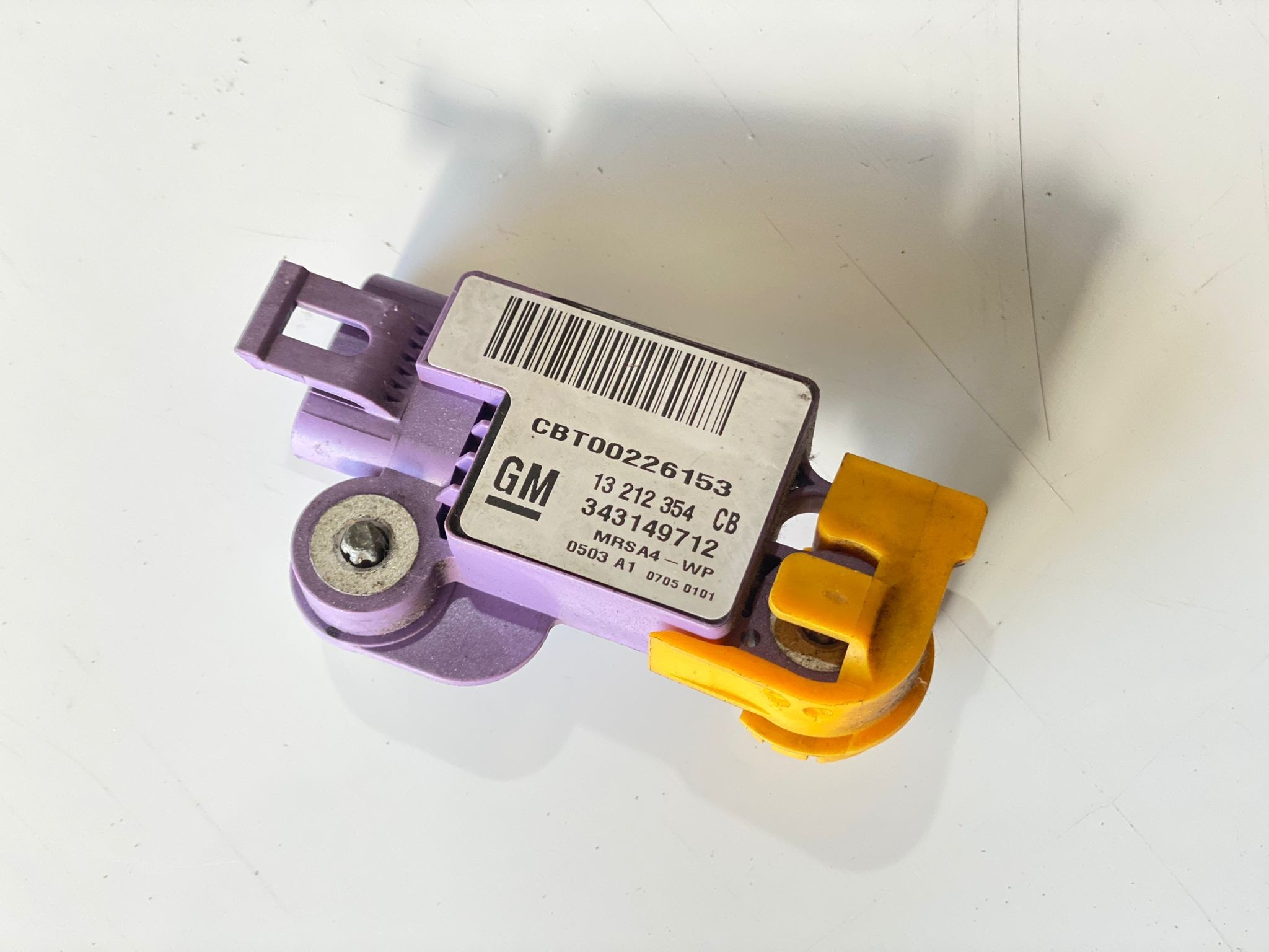 Sensor Airbag Banco frt esq OPEL CORSA C (X01) | 00 - 09