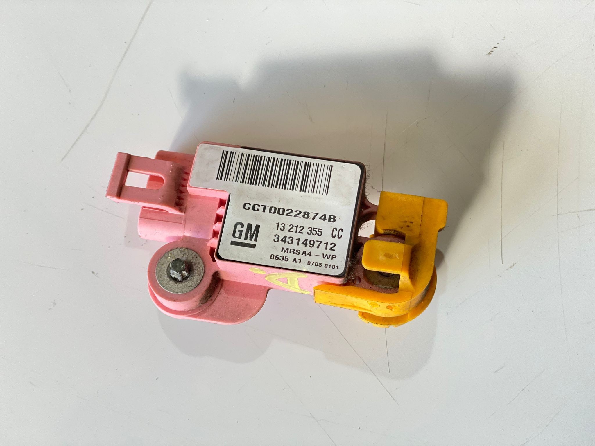 Sensor Airbag Banco frt drt OPEL CORSA C (X01) | 00 - 09