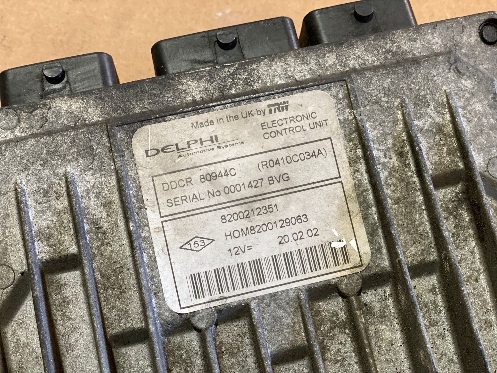 Engine Module RENAULT CLIO II (BB_, CB_) | 98 -  Imagem-1
