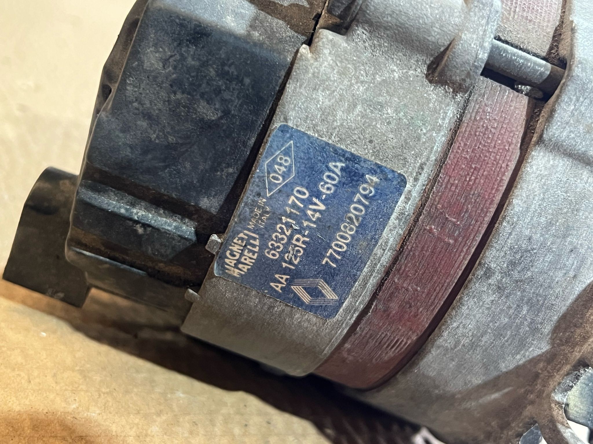 Alternator RENAULT TWINGO I (C06_) | 93 - 12 Imagem-3