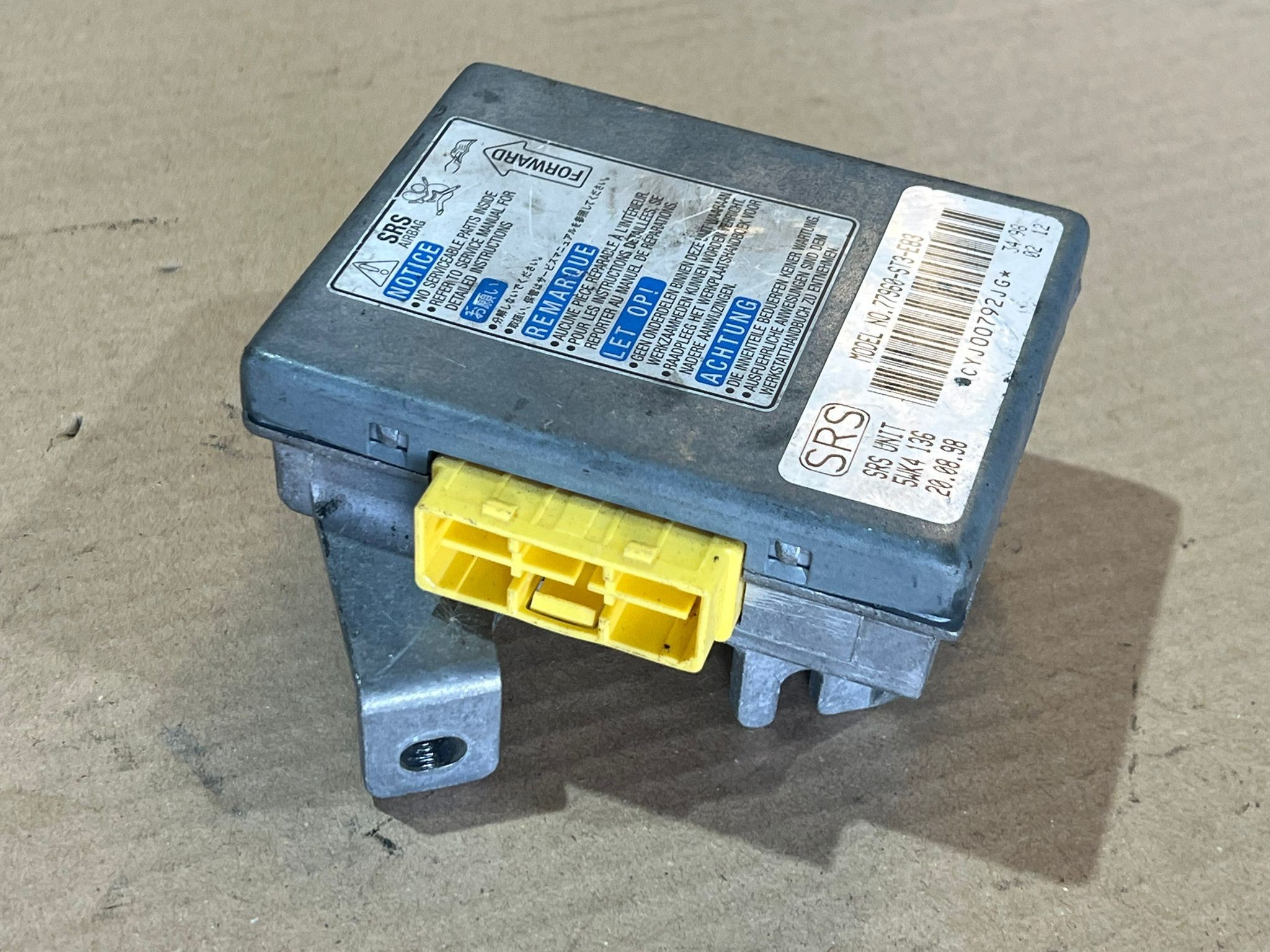 Airbag Module HONDA CIVIC VI Aerodeck (MB, MC) | 98 - 01 Imagem-2