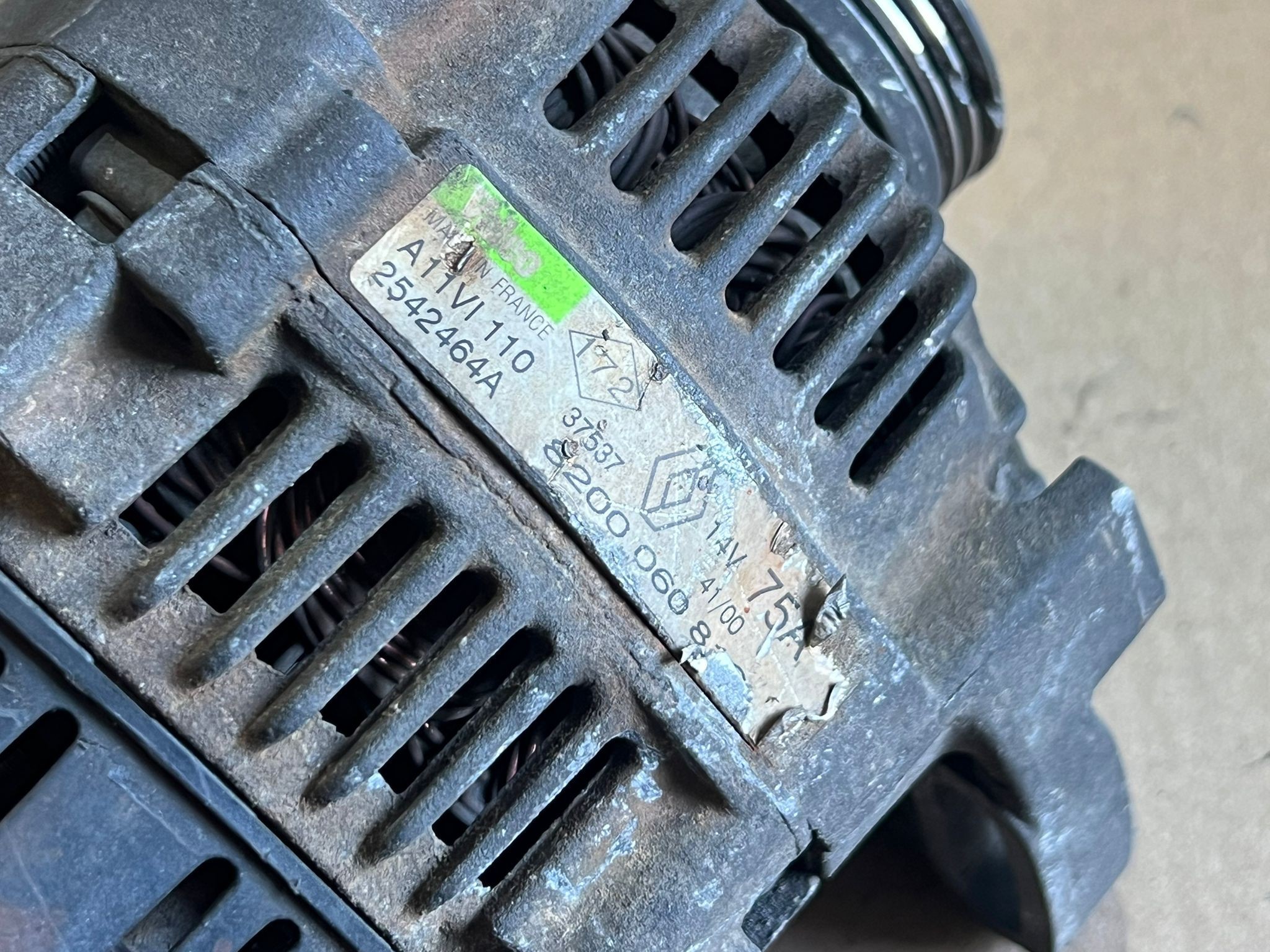 Alternador RENAULT CLIO II (BB_, CB_) | 98 -  Imagem-2