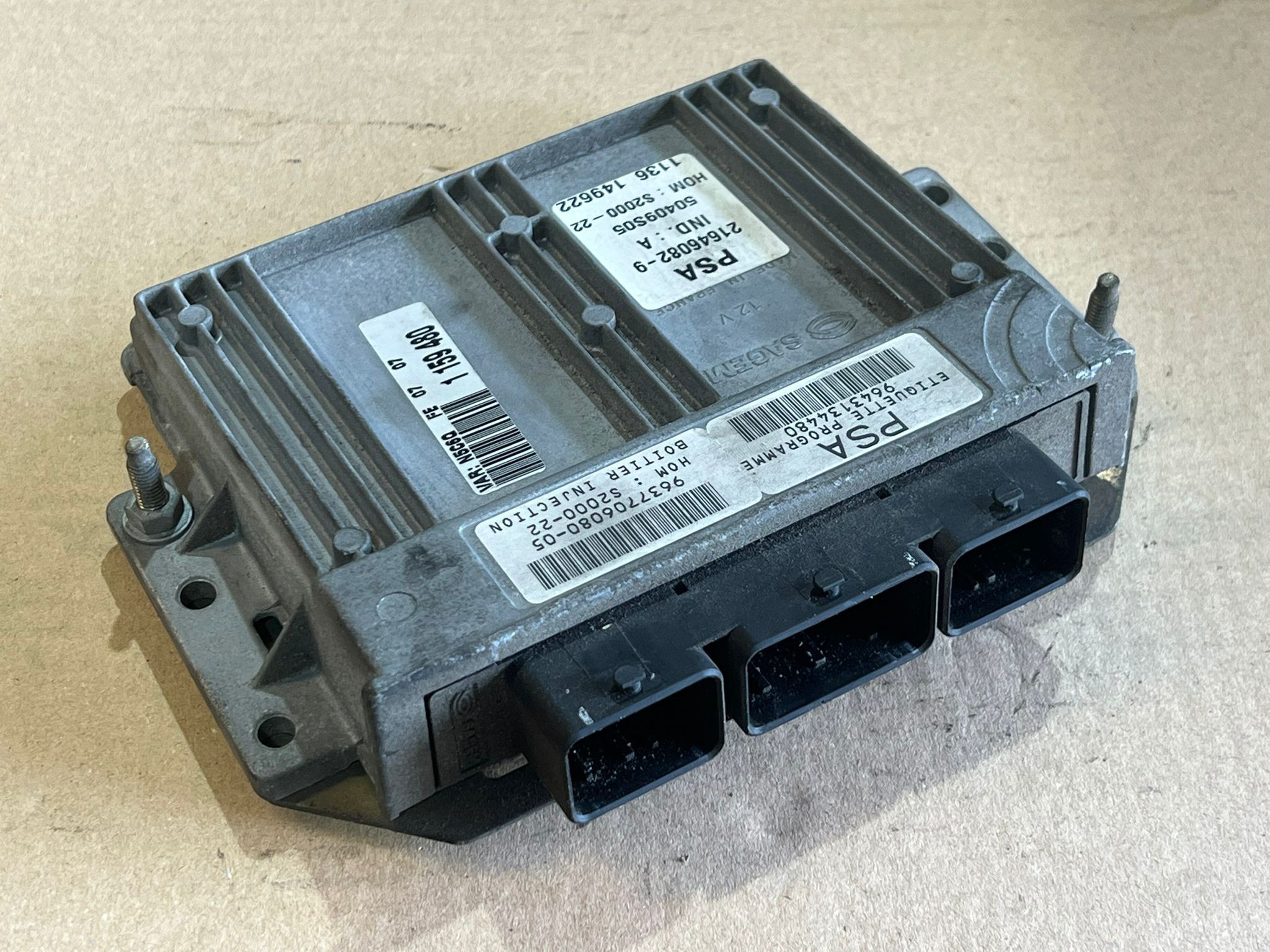 Centralina do Motor PEUGEOT 306 (7B, N3, N5) | 93 - 03 Imagem-1