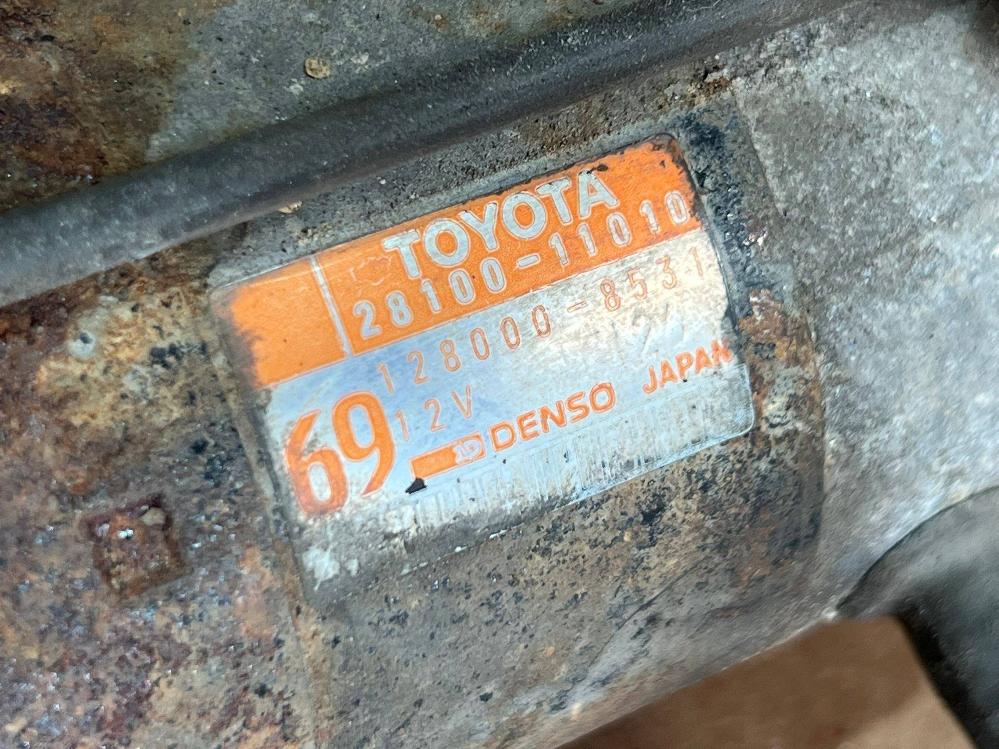 Motor de Arranque TOYOTA COROLLA Liftback (_E10_) | 92 - 99 Imagem-2