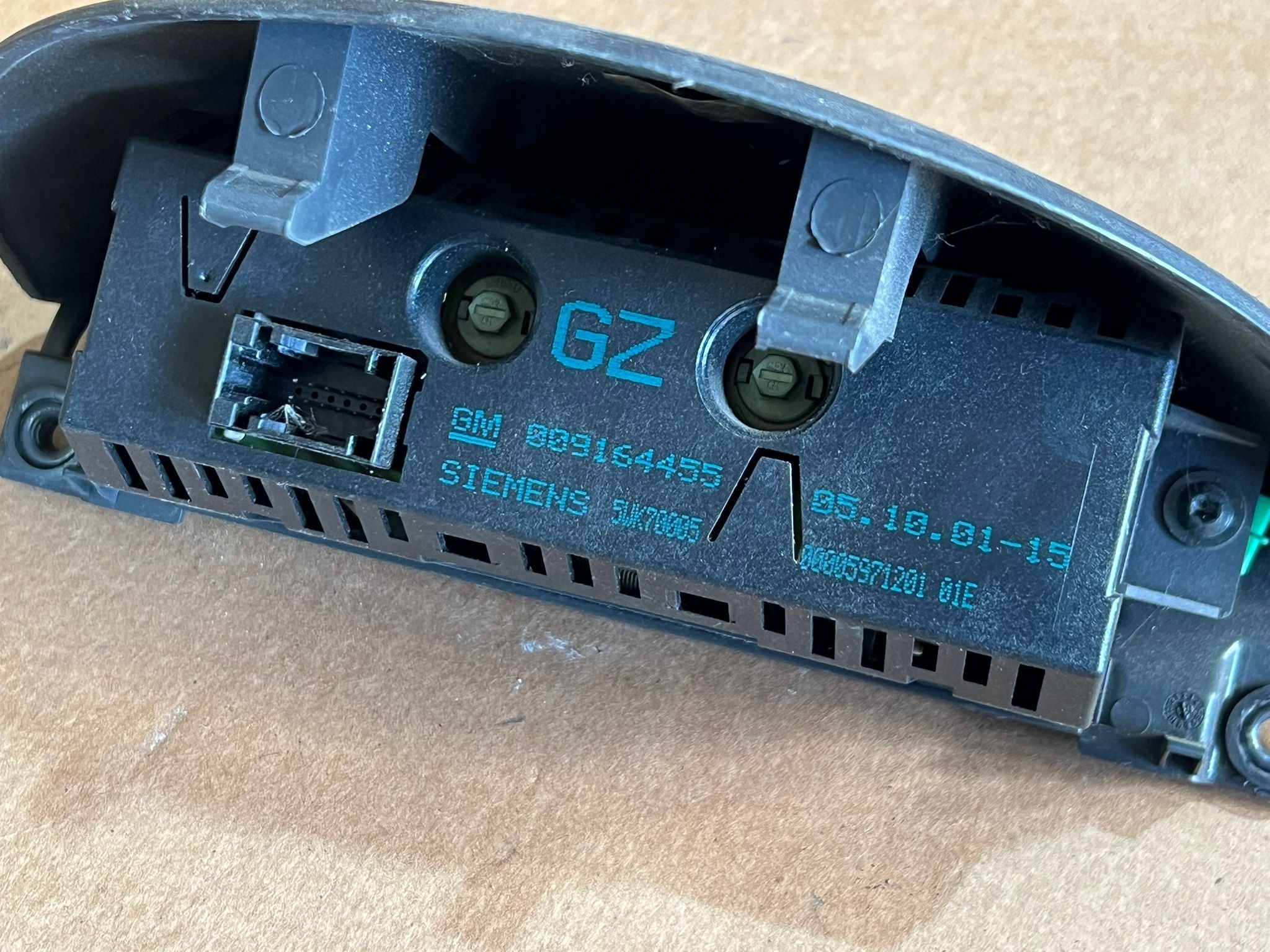 Relógio  OPEL CORSA C (X01) | 00 - 09 Imagem-2