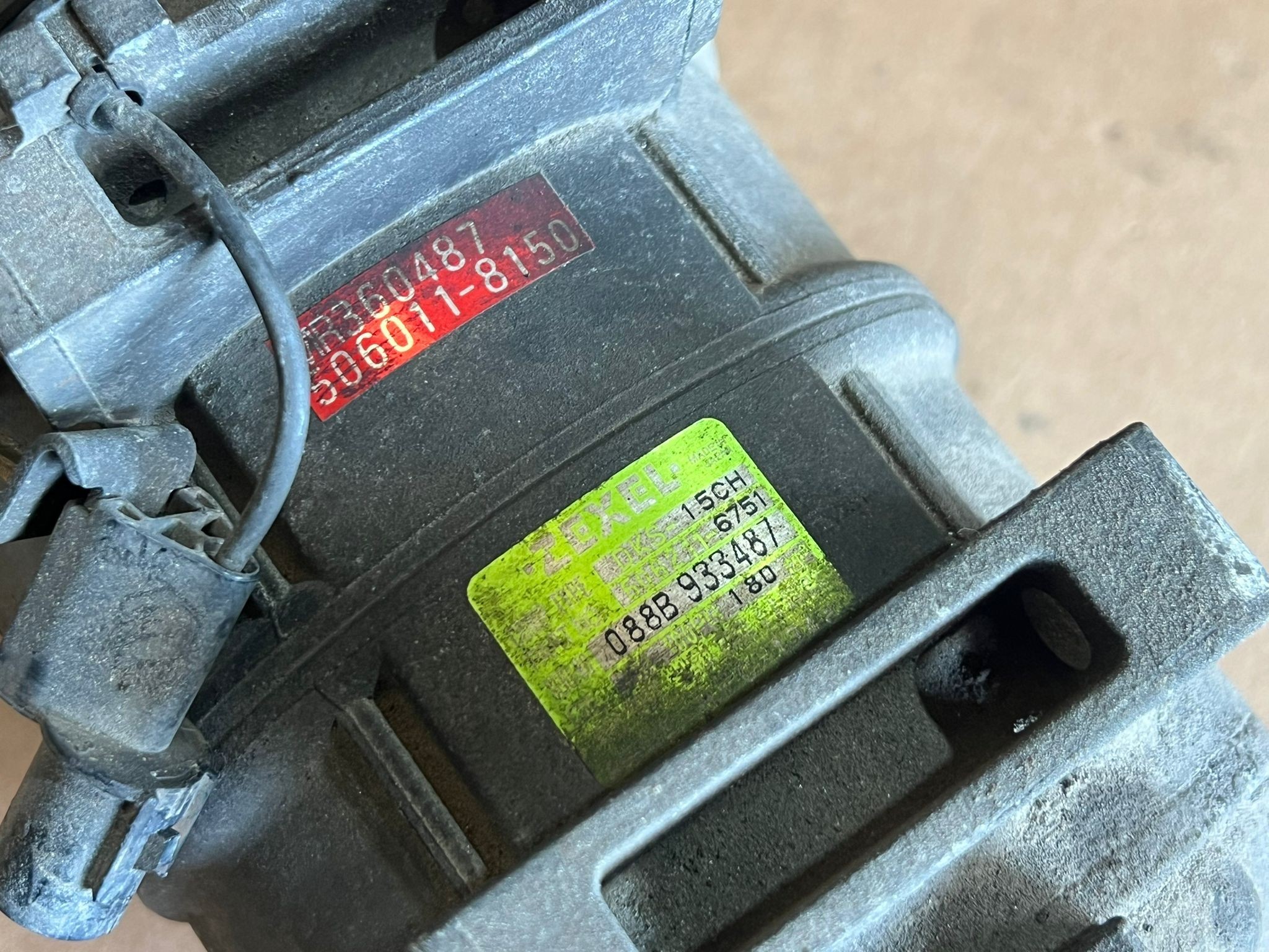 Compressor do Ar condicionado MITSUBISHI SPACE GEAR | 95 -02 Imagem-2