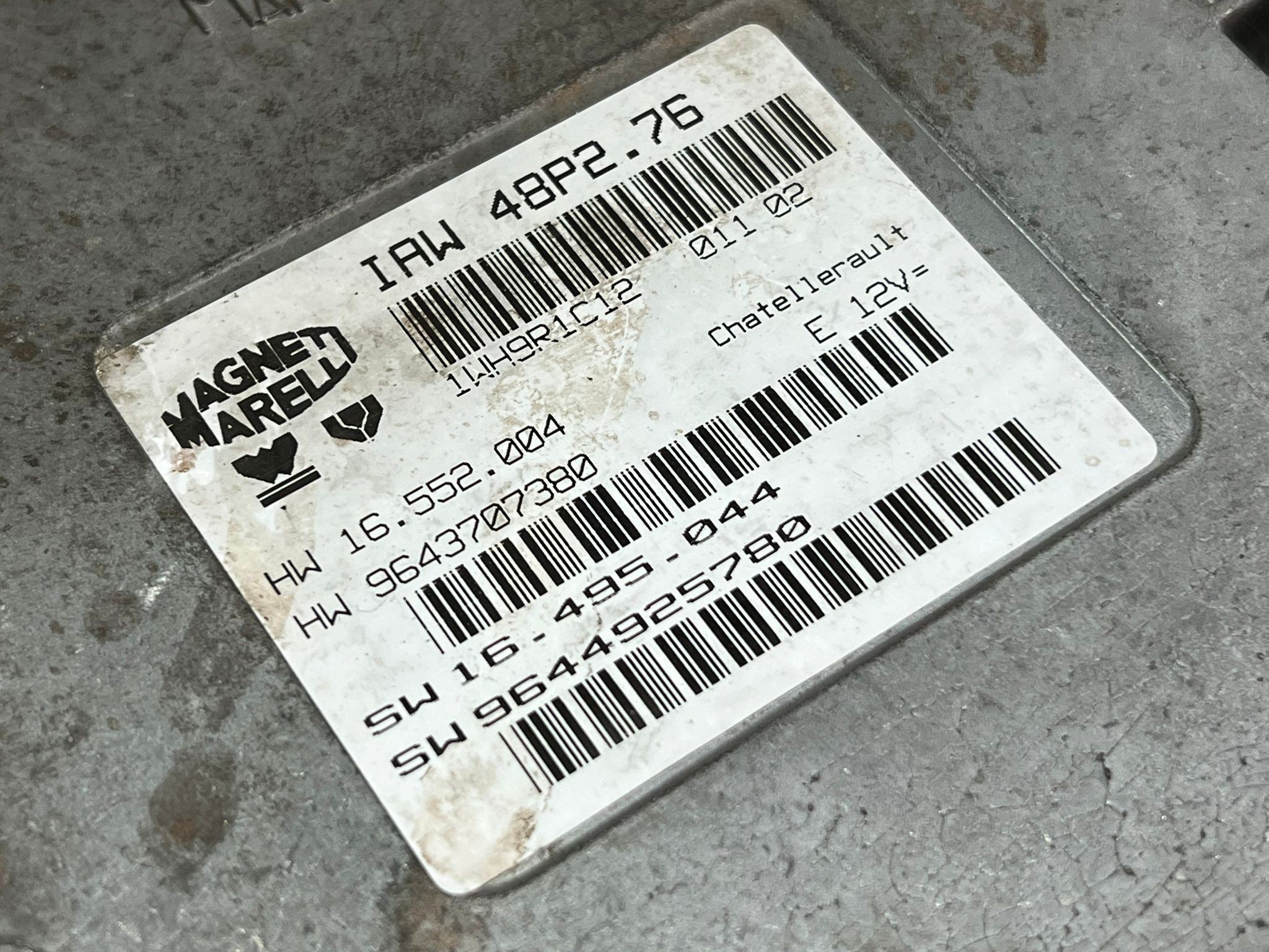 Centralina do Motor PEUGEOT 206 Hatchback (2A/C) | 98 - 12 Imagem-1