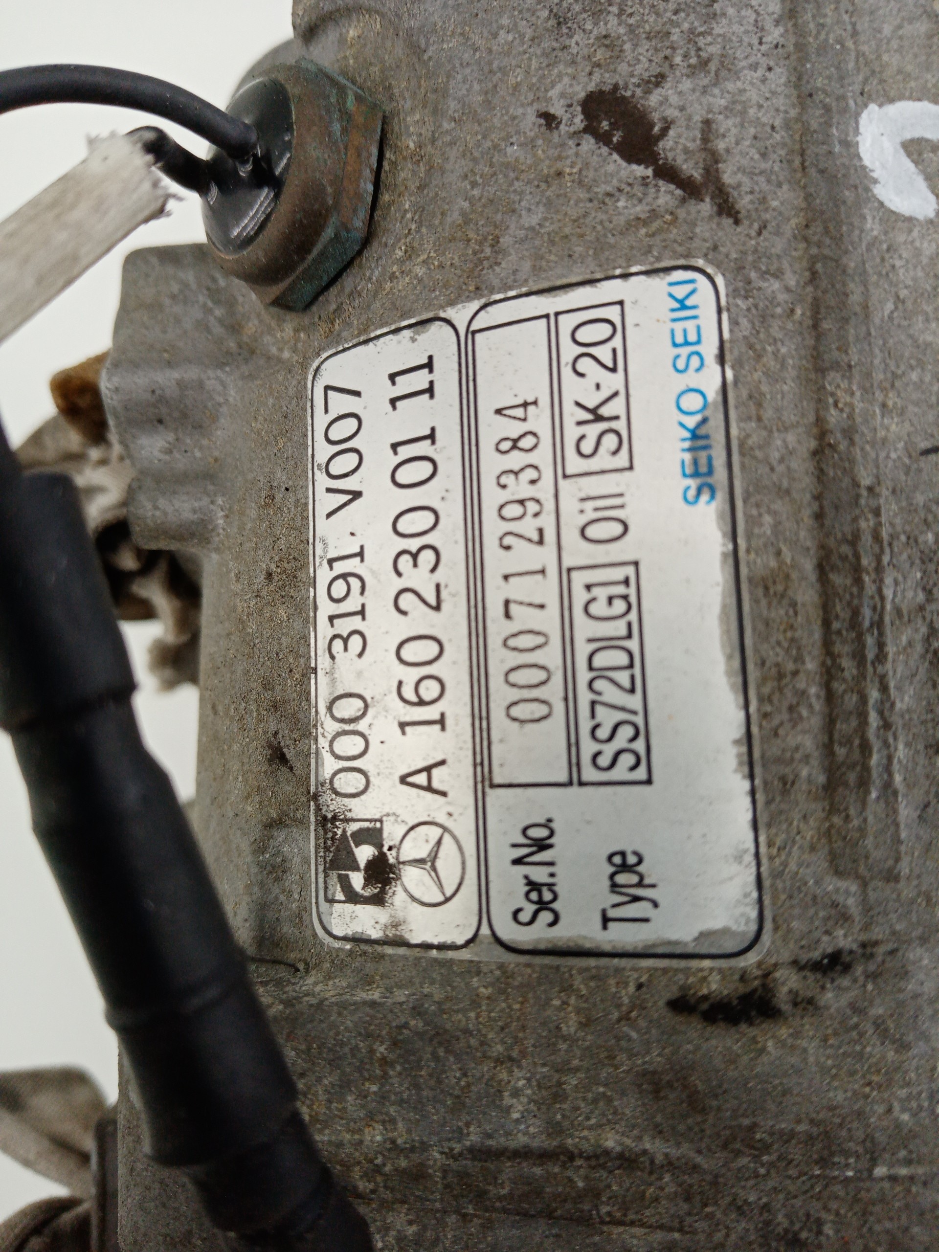 Compressor ar condicionado SMART CITY-COUPE (450) | 98 - 04 Imagem-2