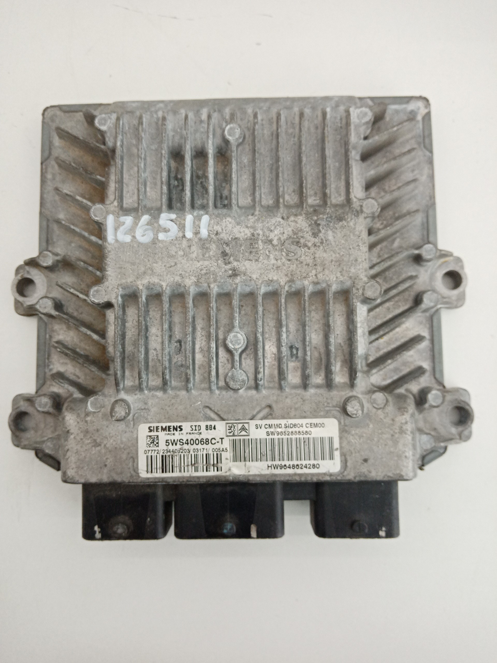 Mecânica CITROEN C3 I FC FN Centralina do Motor - Difapauto