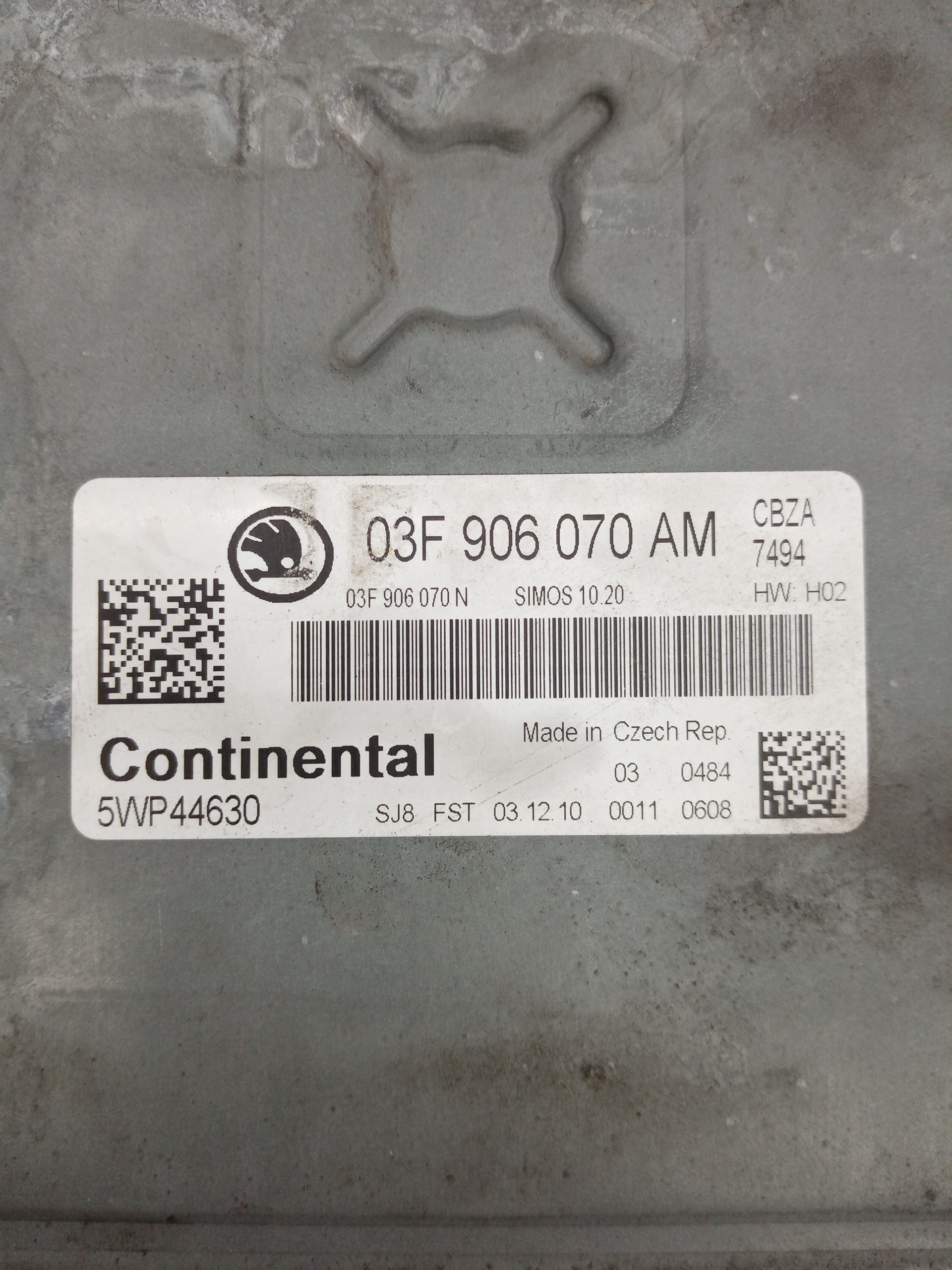 Centralina do Motor SKODA FABIA II (542) | 06 - 14 Imagem-2