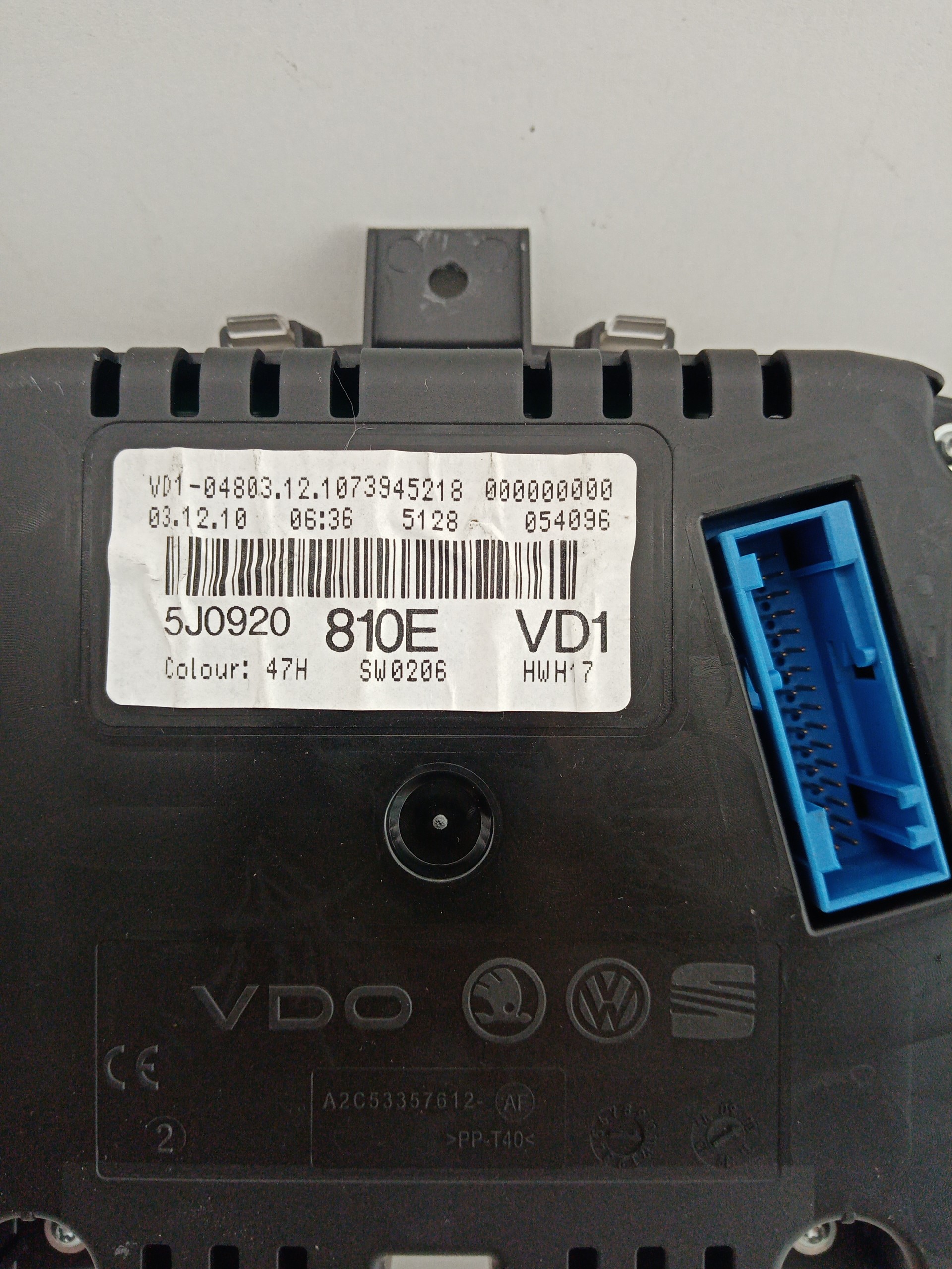 Quadrante SKODA FABIA II (542) | 06 - 14 Imagem-2