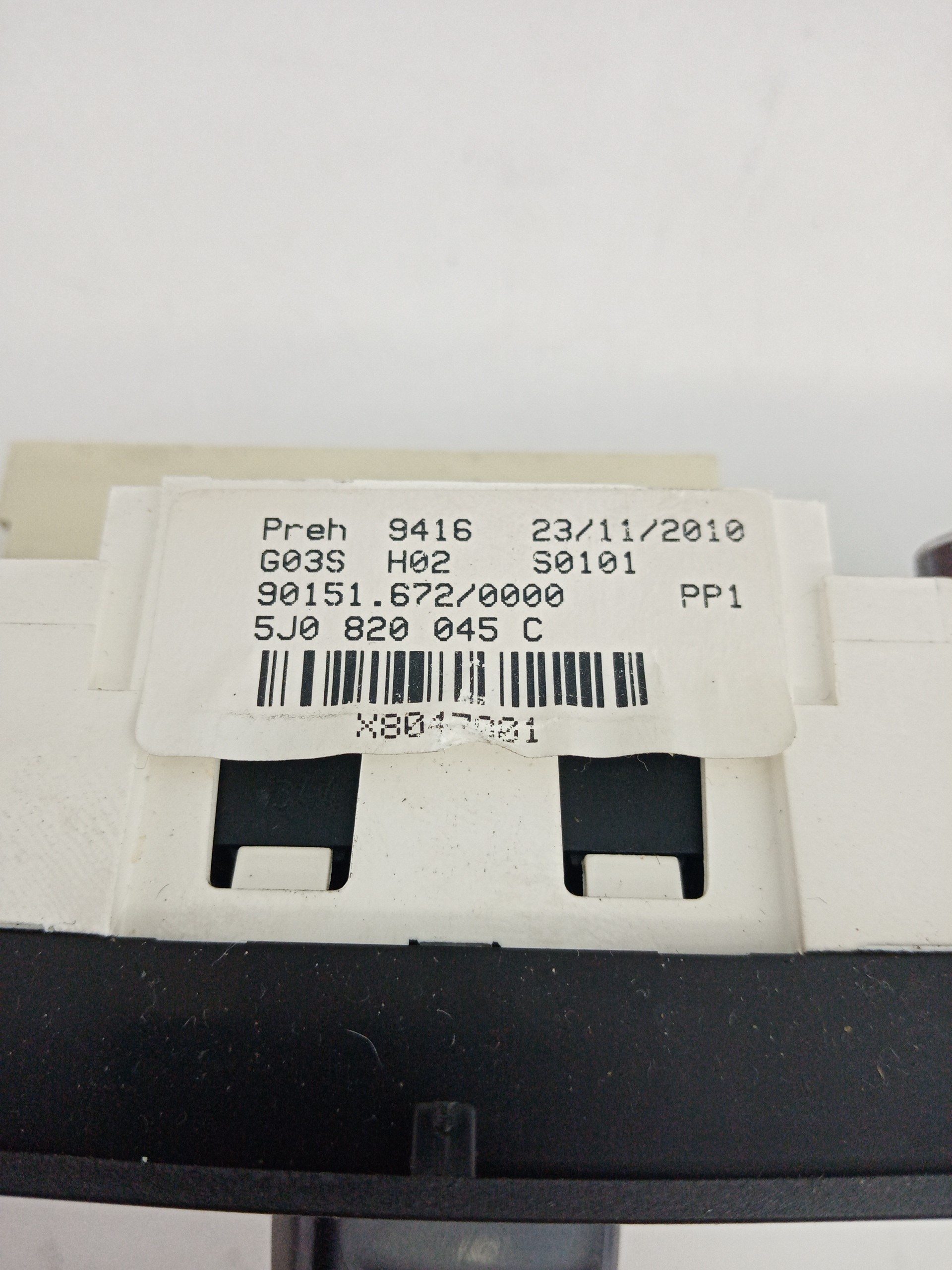 Comando sofagem / climatronic SKODA FABIA II (542) | 06 - 14 Imagem-2