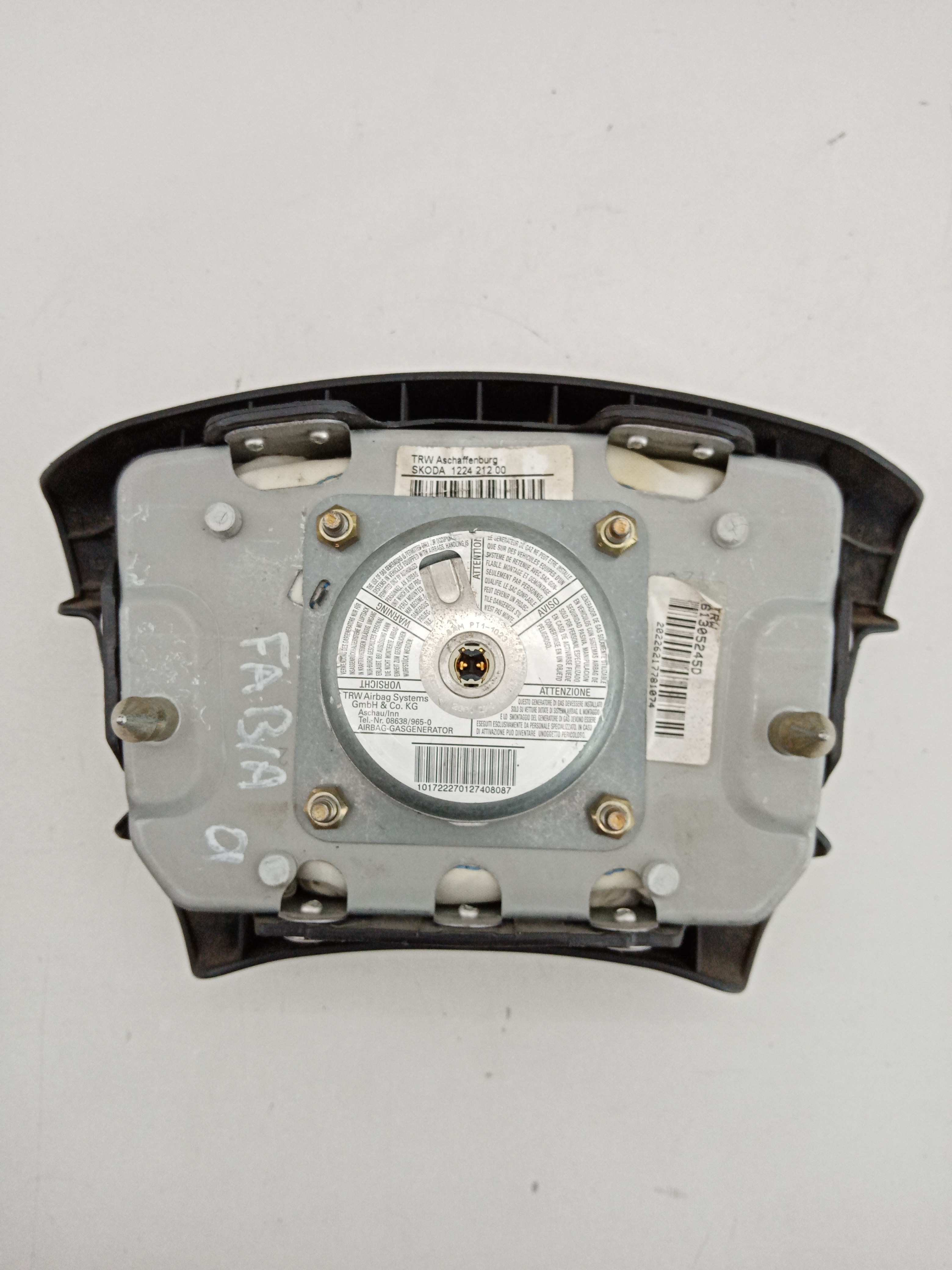 Airbag Volante SKODA FABIA I (6Y2) | 99 - 08 Imagem-2